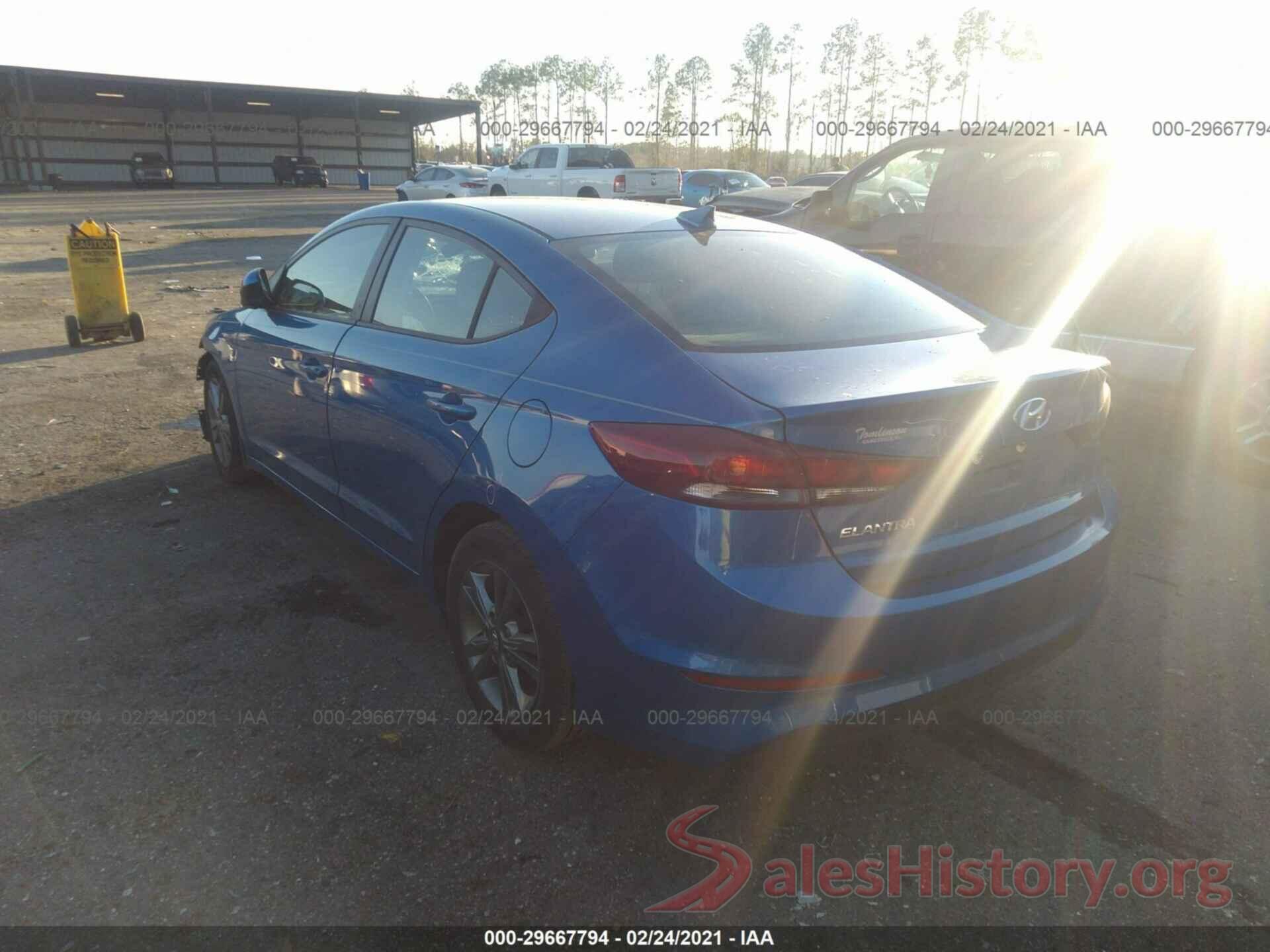 KMHD84LFXHU191122 2017 HYUNDAI ELANTRA