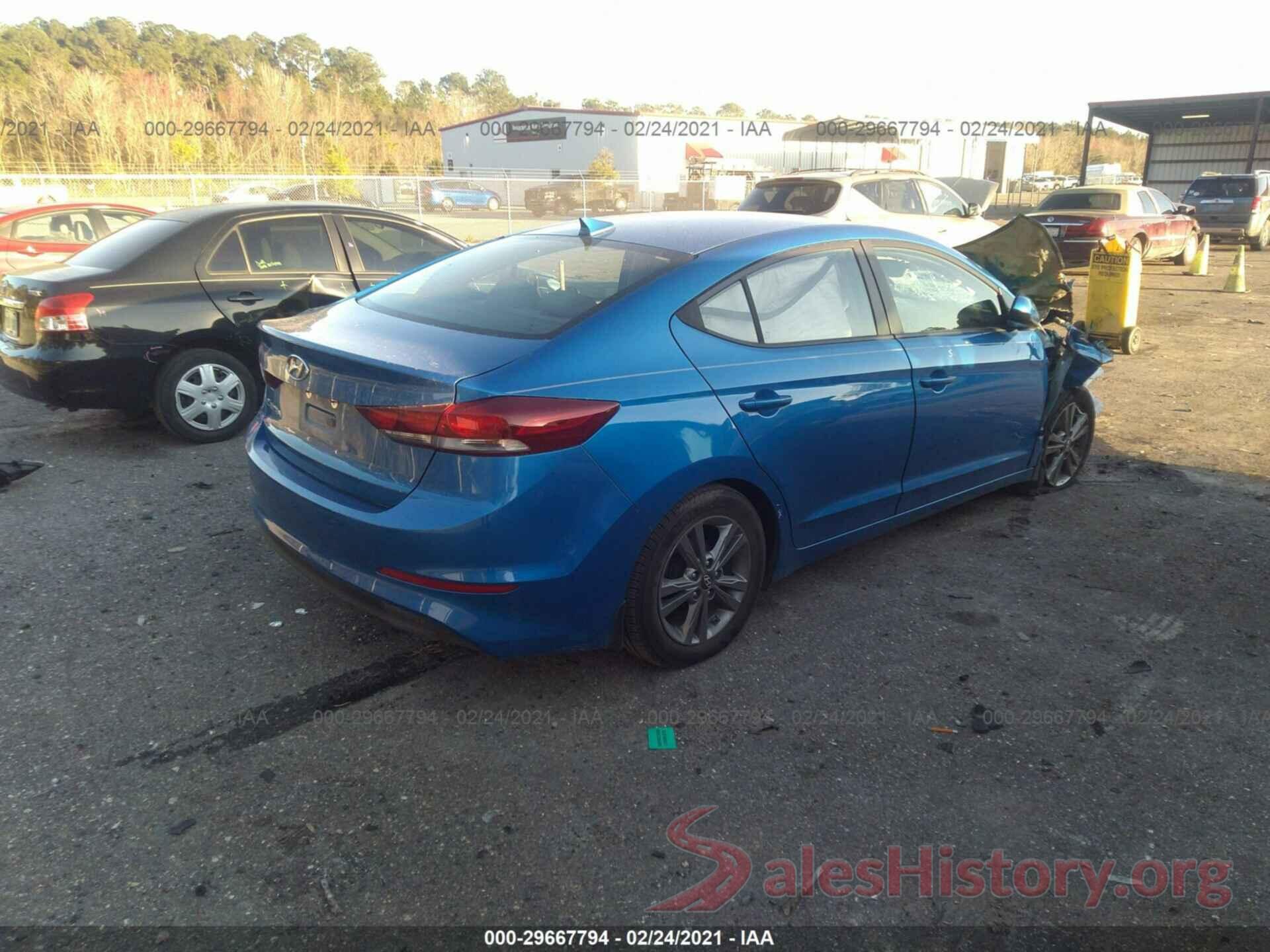 KMHD84LFXHU191122 2017 HYUNDAI ELANTRA