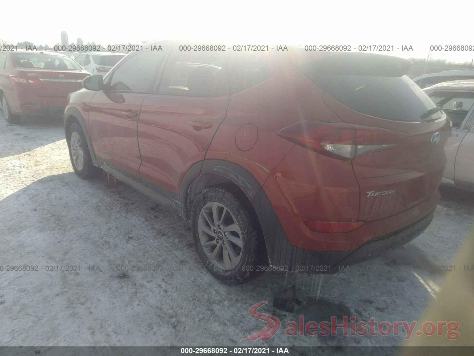 KM8J33A48GU195424 2016 HYUNDAI TUCSON