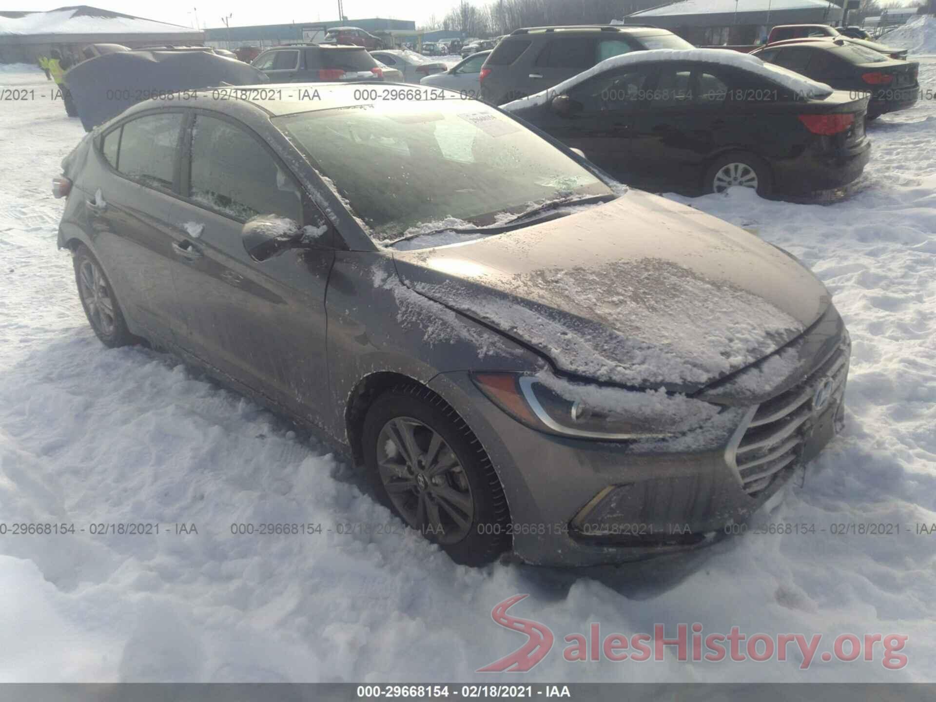 5NPD84LF8JH299842 2018 HYUNDAI ELANTRA