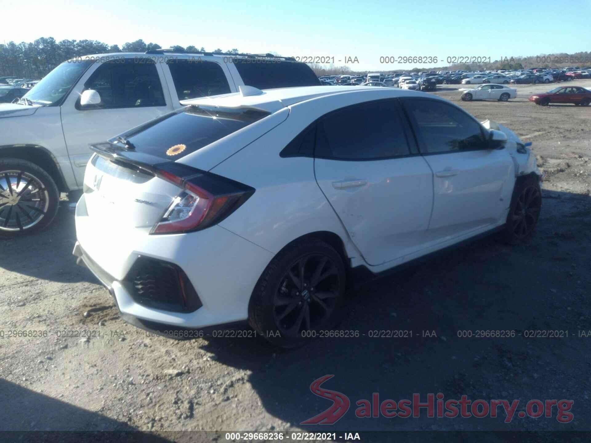 SHHFK7H49JU419440 2018 HONDA CIVIC HATCHBACK