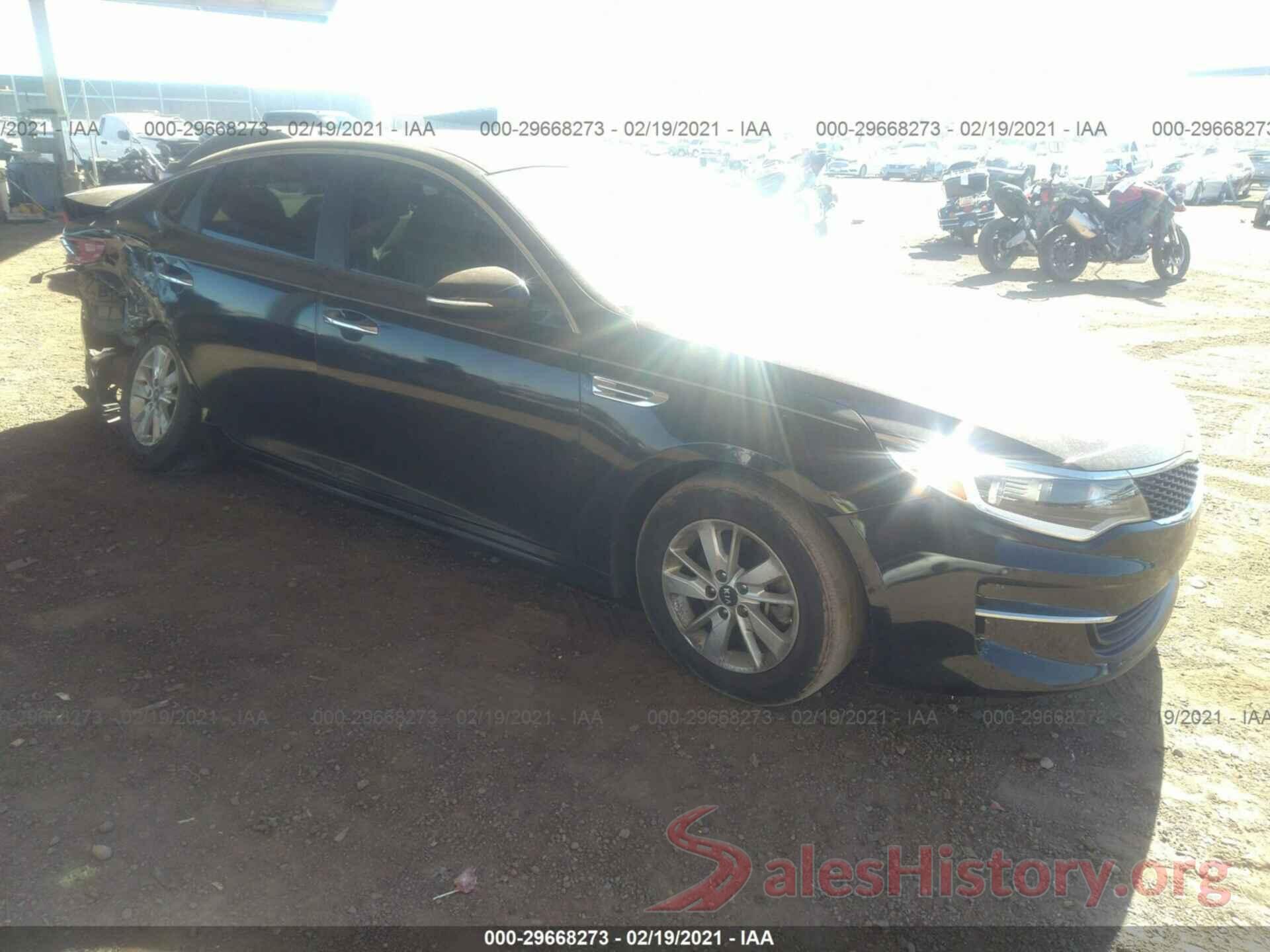 5XXGT4L30GG106797 2016 KIA OPTIMA