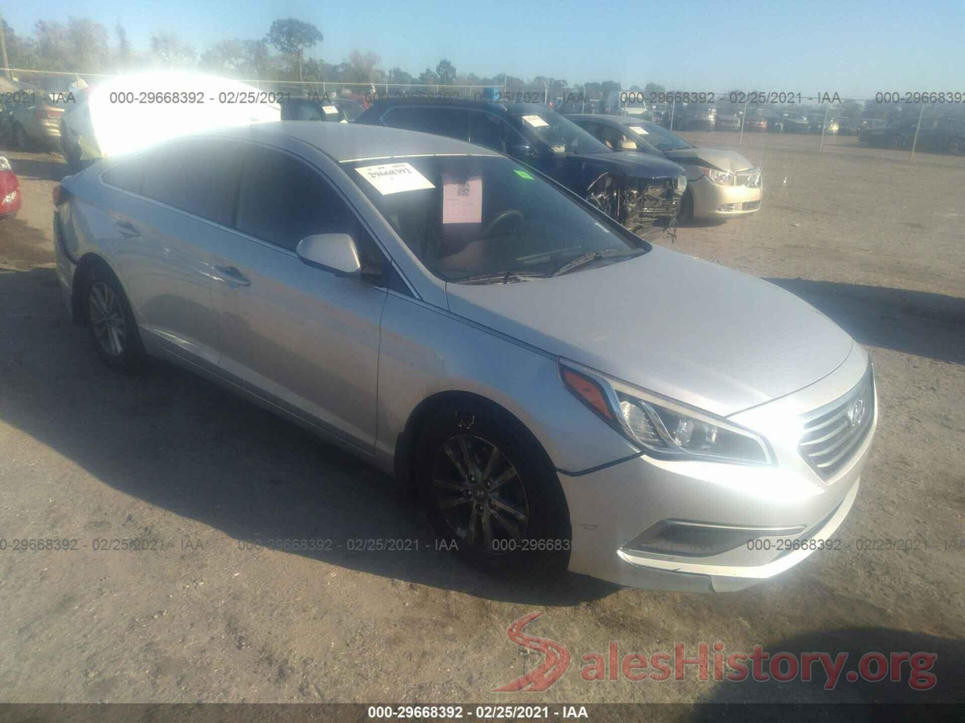 5NPE24AF5GH308630 2016 HYUNDAI SONATA