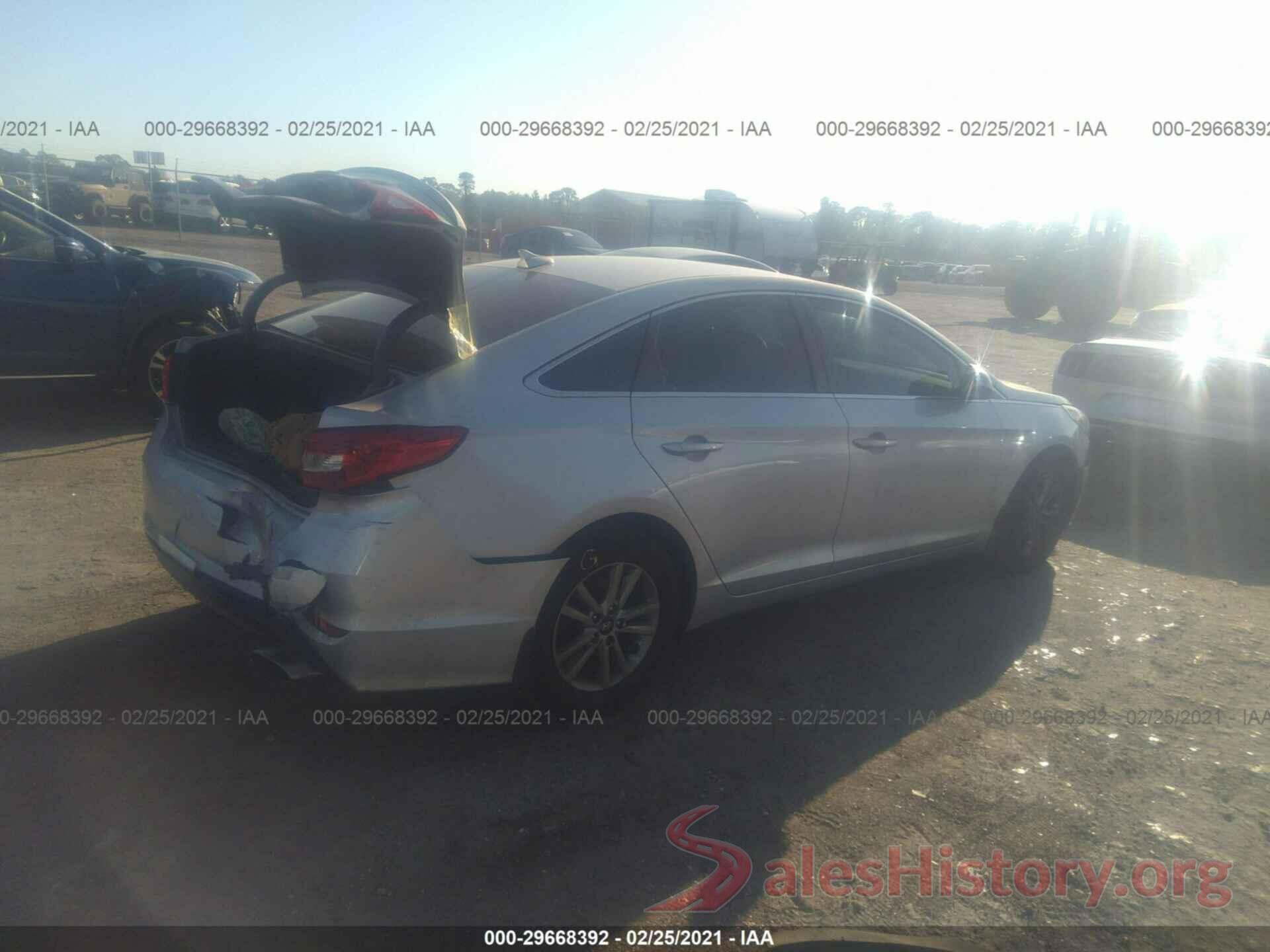 5NPE24AF5GH308630 2016 HYUNDAI SONATA