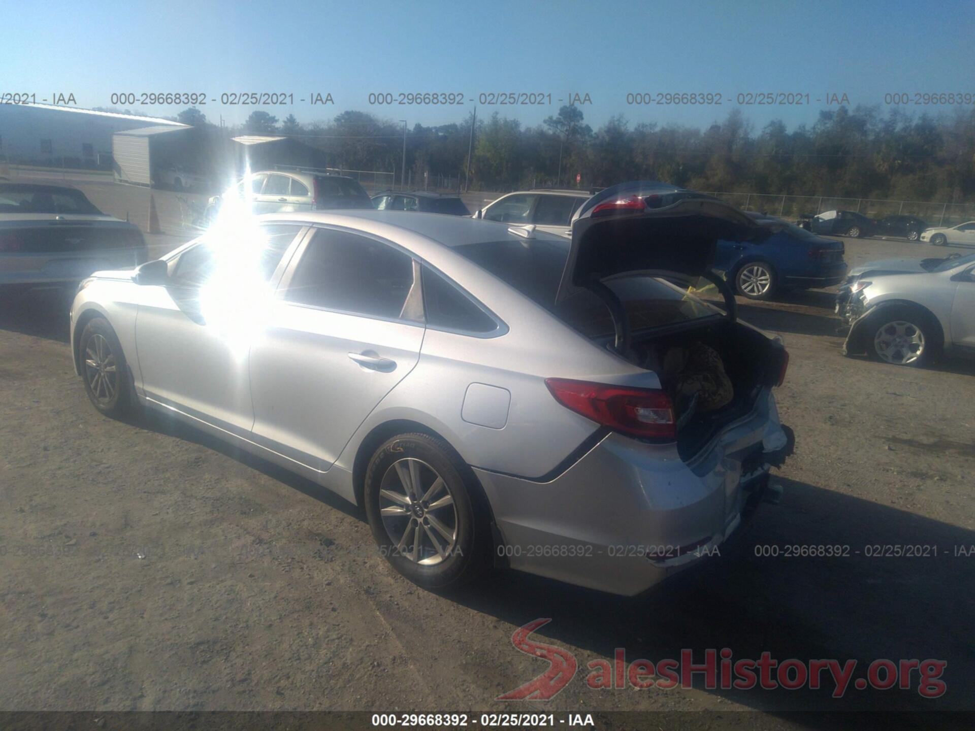 5NPE24AF5GH308630 2016 HYUNDAI SONATA