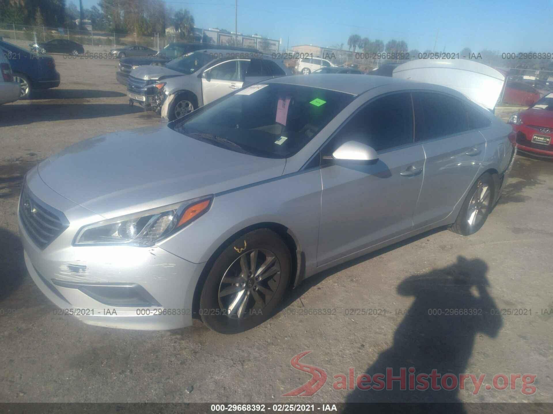 5NPE24AF5GH308630 2016 HYUNDAI SONATA