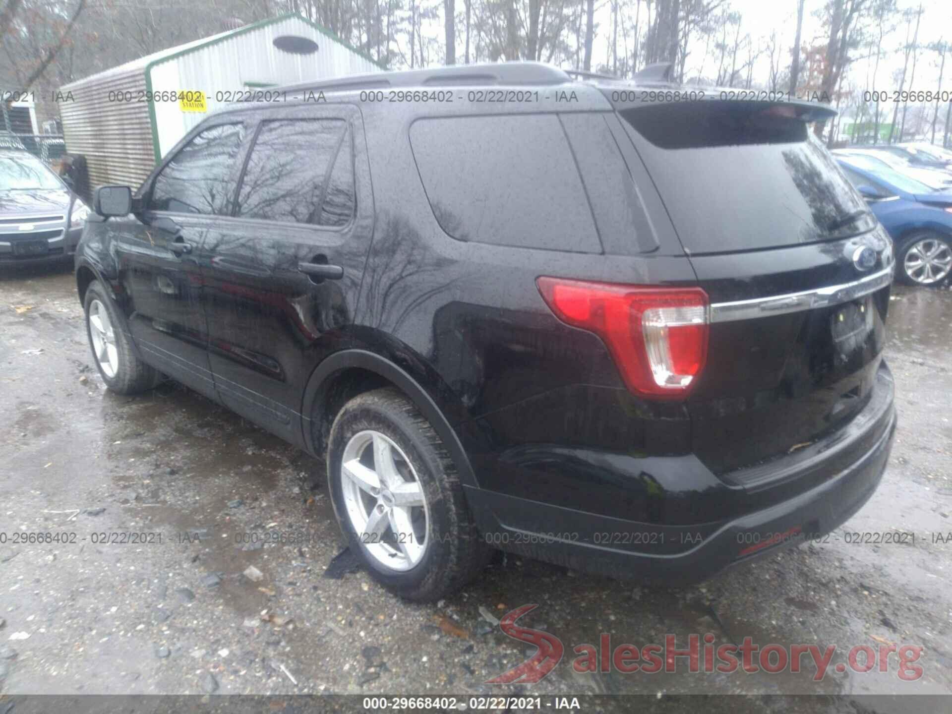 1FM5K7B88JGA69017 2018 FORD EXPLORER