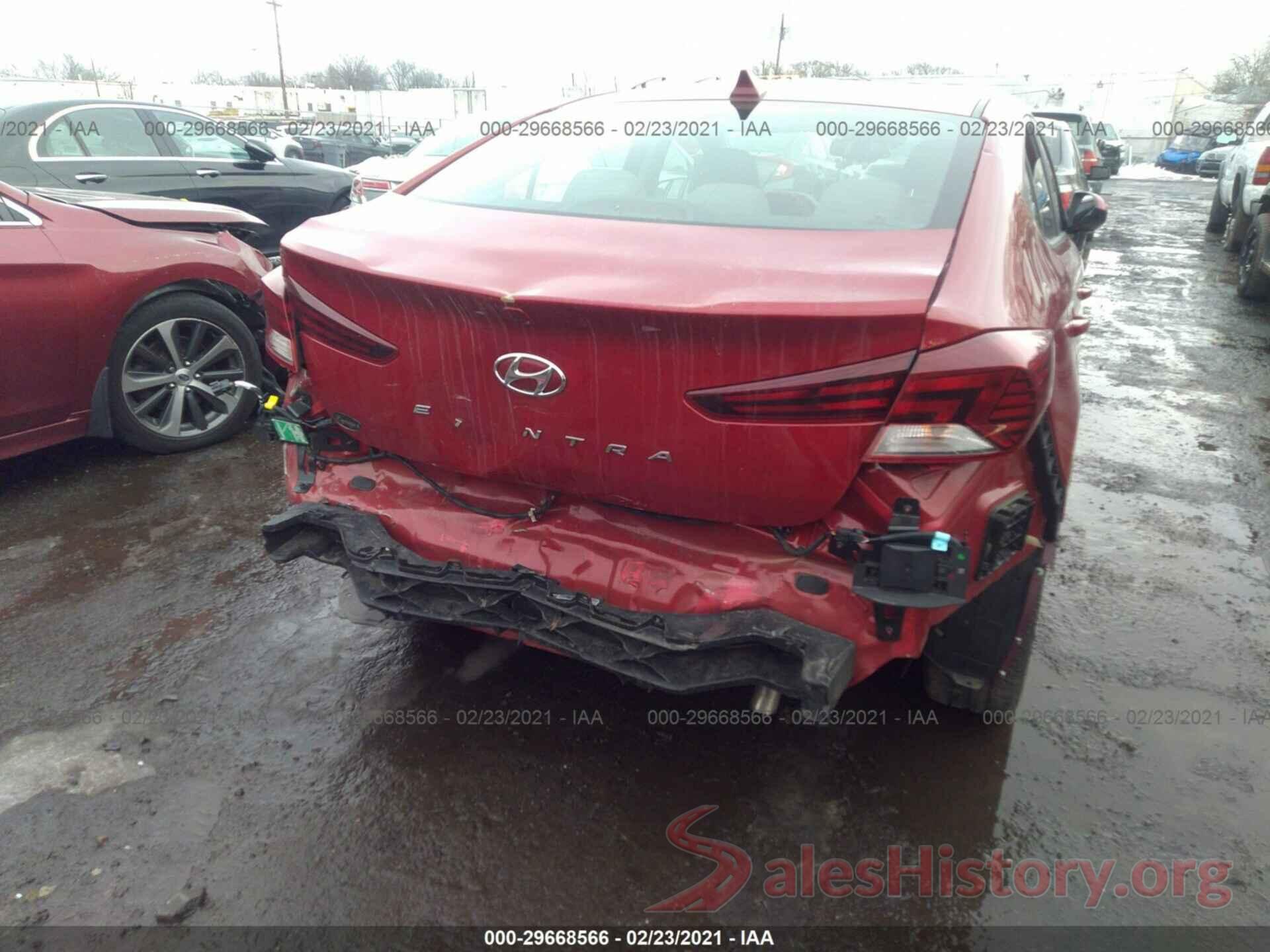 KMHD84LF7KU863886 2019 HYUNDAI ELANTRA