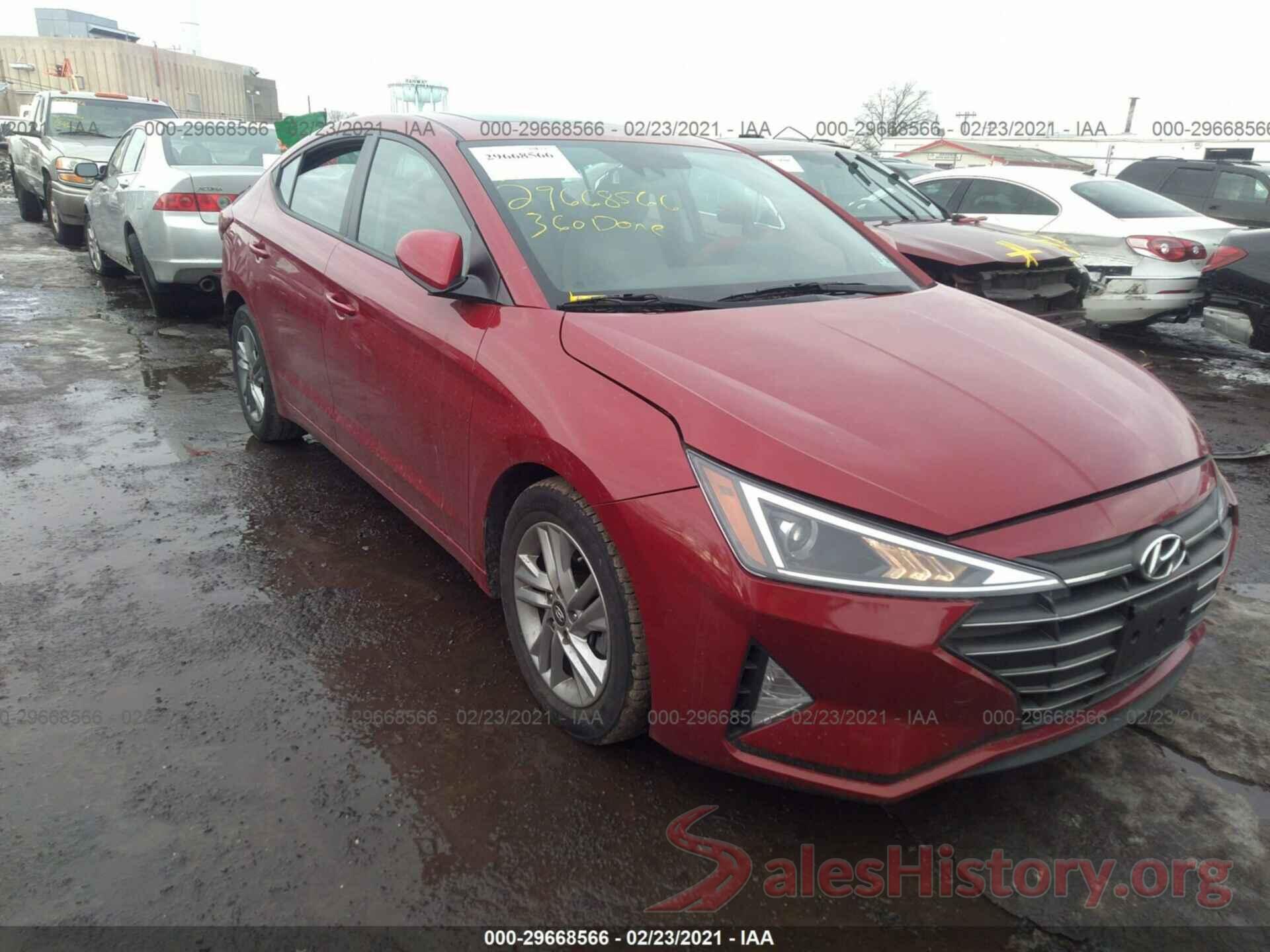 KMHD84LF7KU863886 2019 HYUNDAI ELANTRA