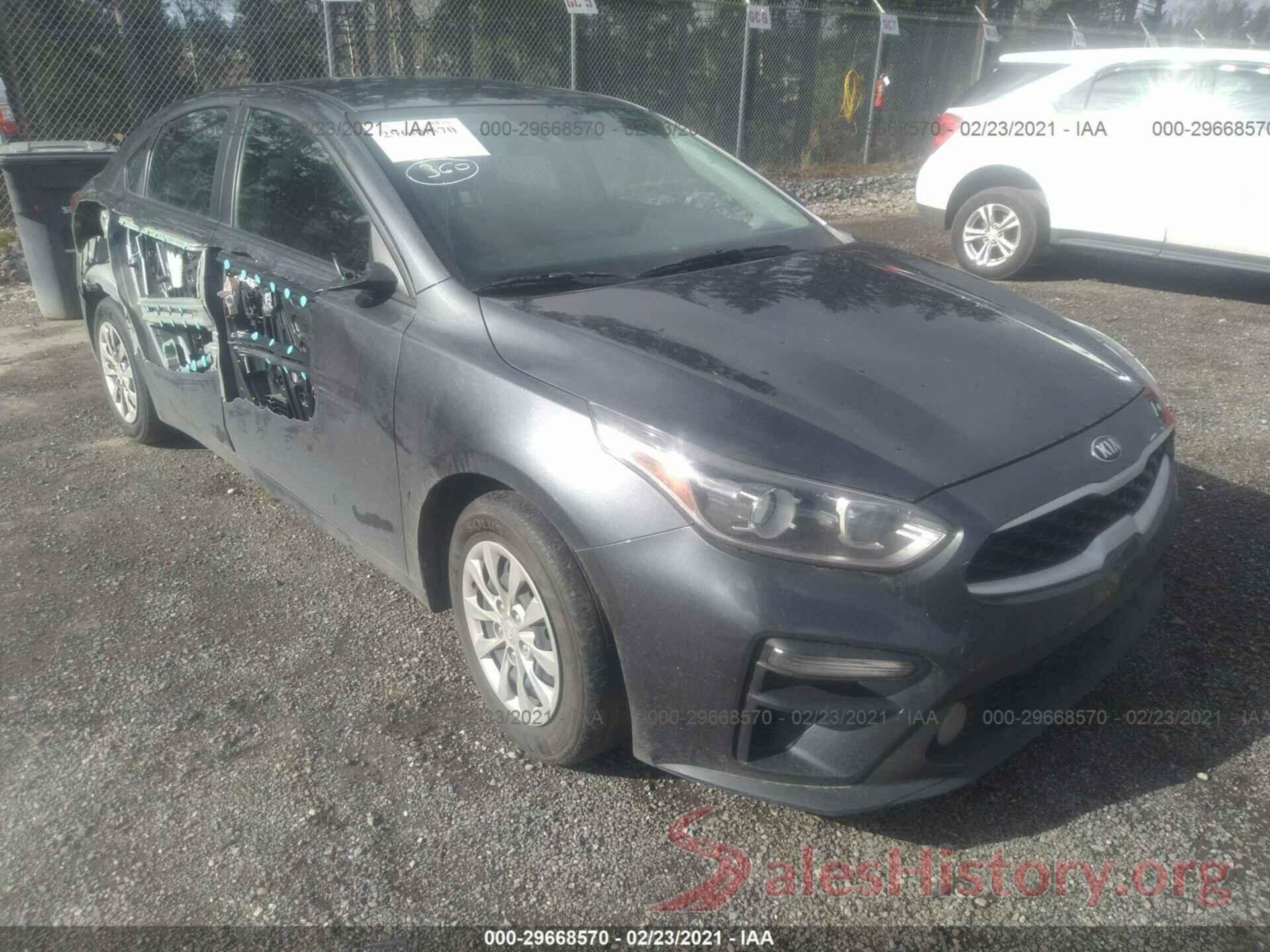 3KPF24AD9LE172892 2020 KIA FORTE