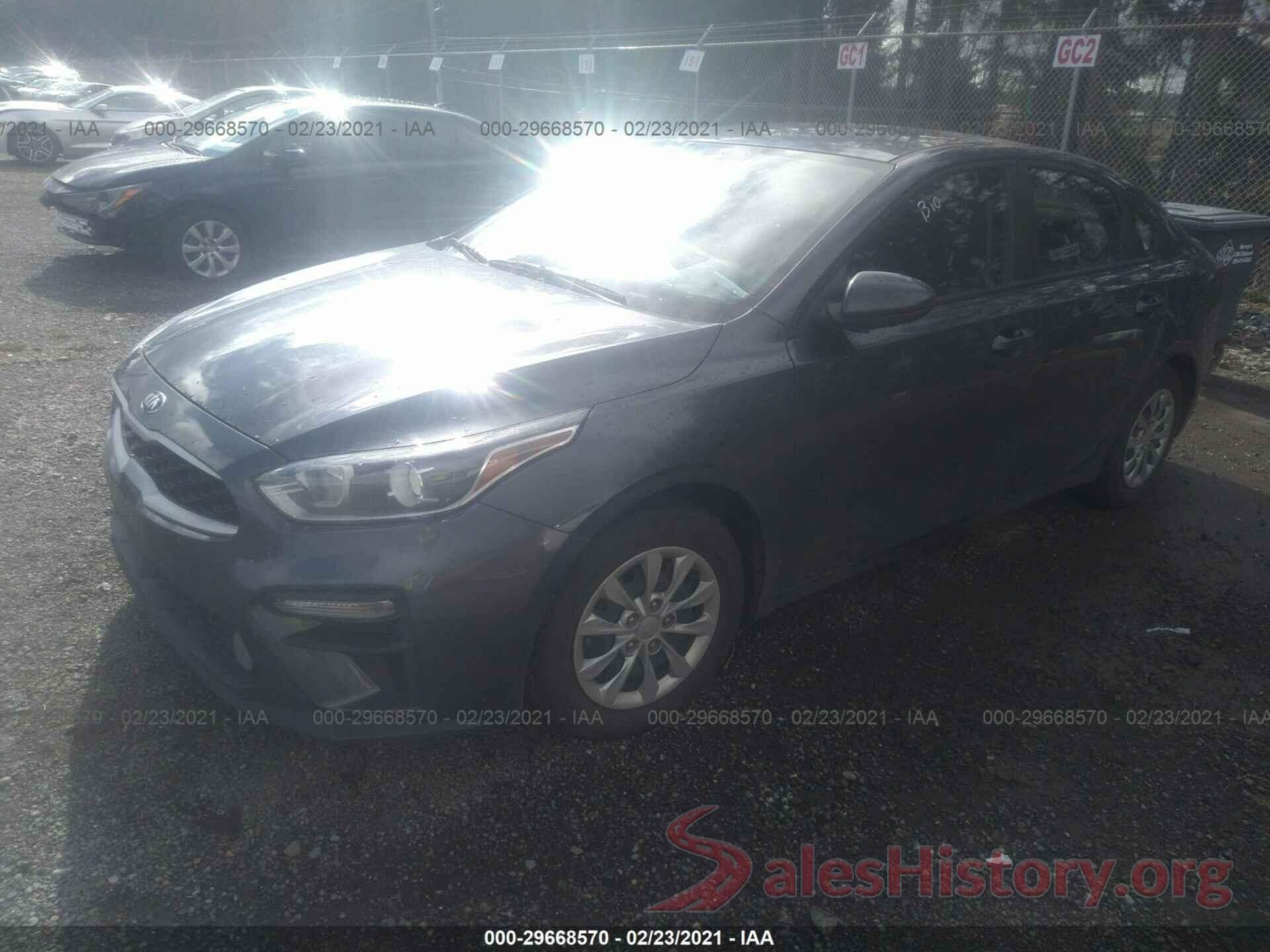 3KPF24AD9LE172892 2020 KIA FORTE