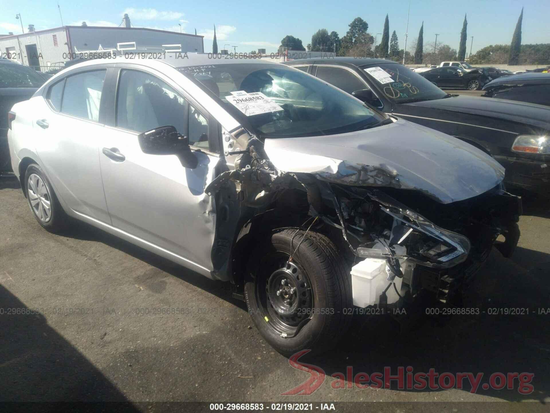 3N1CN8DV2LL914215 2020 NISSAN VERSA