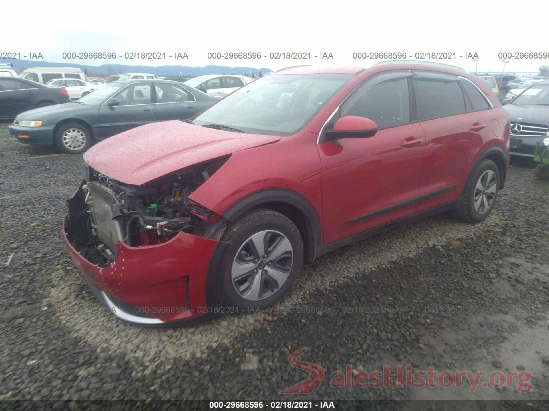 KNDCB3LCXH5084583 2017 KIA NIRO