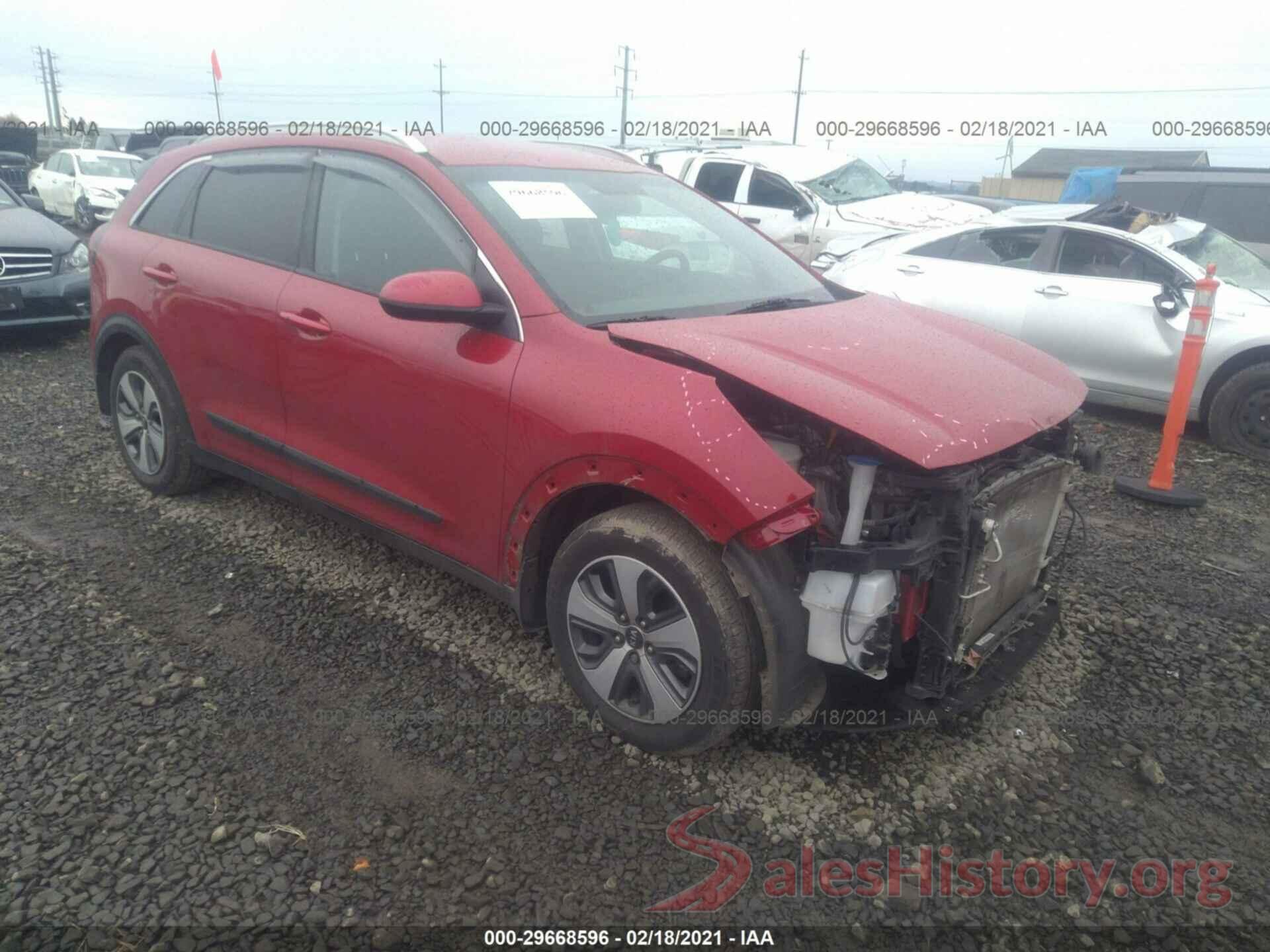 KNDCB3LCXH5084583 2017 KIA NIRO