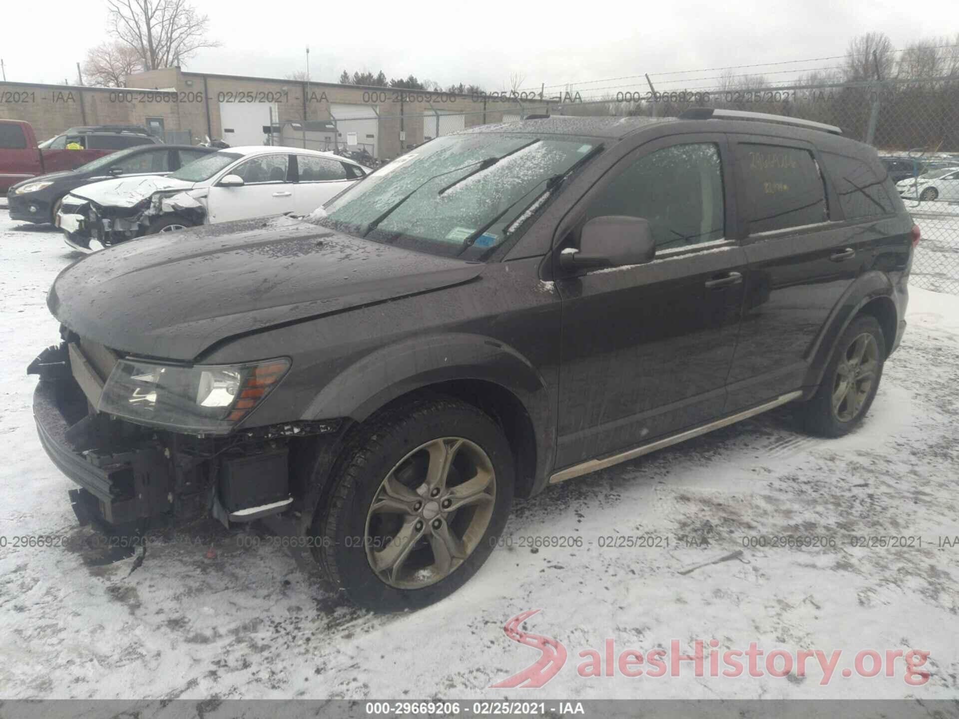 3C4PDDGG3GT243411 2016 DODGE JOURNEY