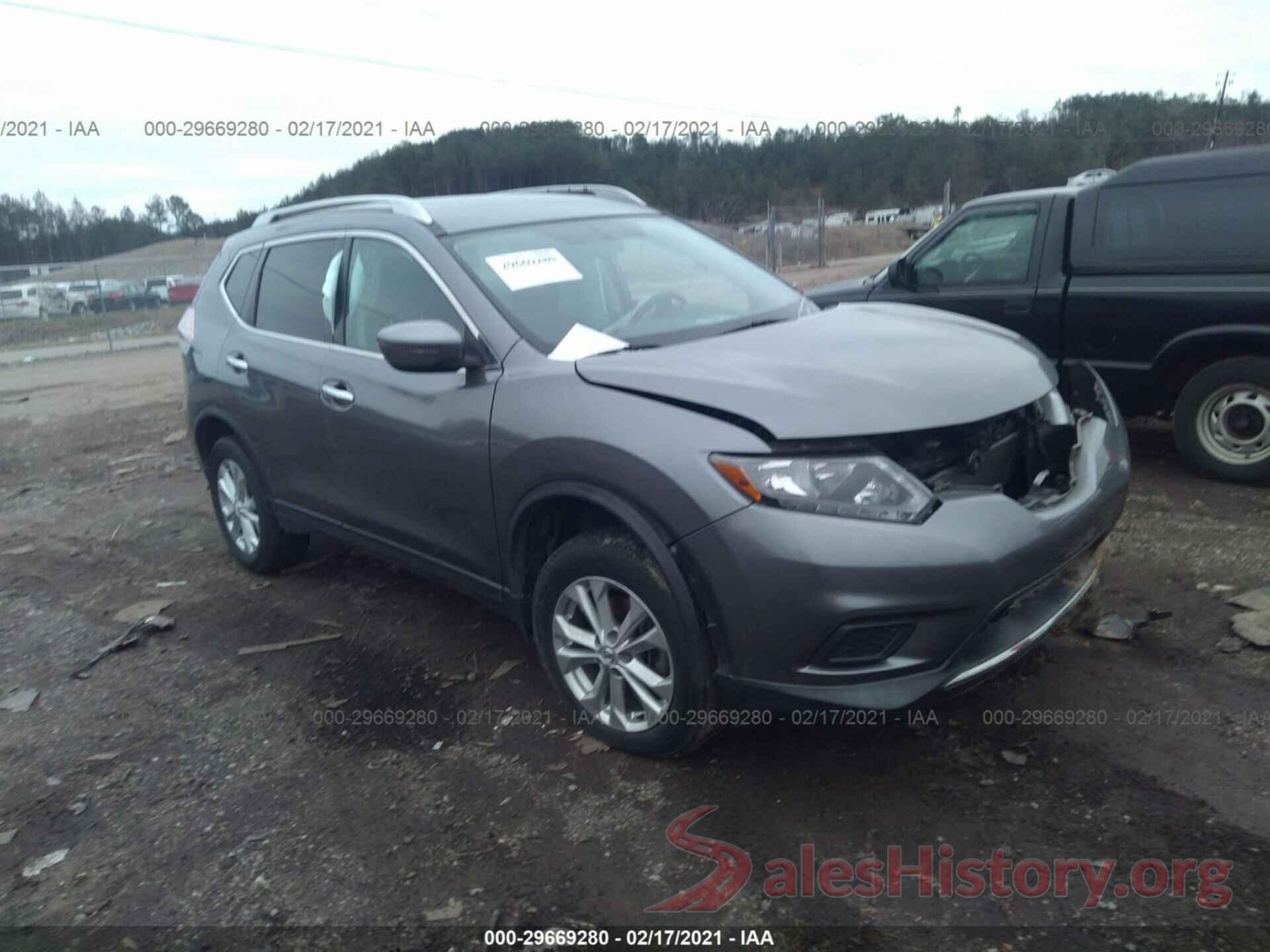 KNMAT2MT3GP677962 2016 NISSAN ROGUE