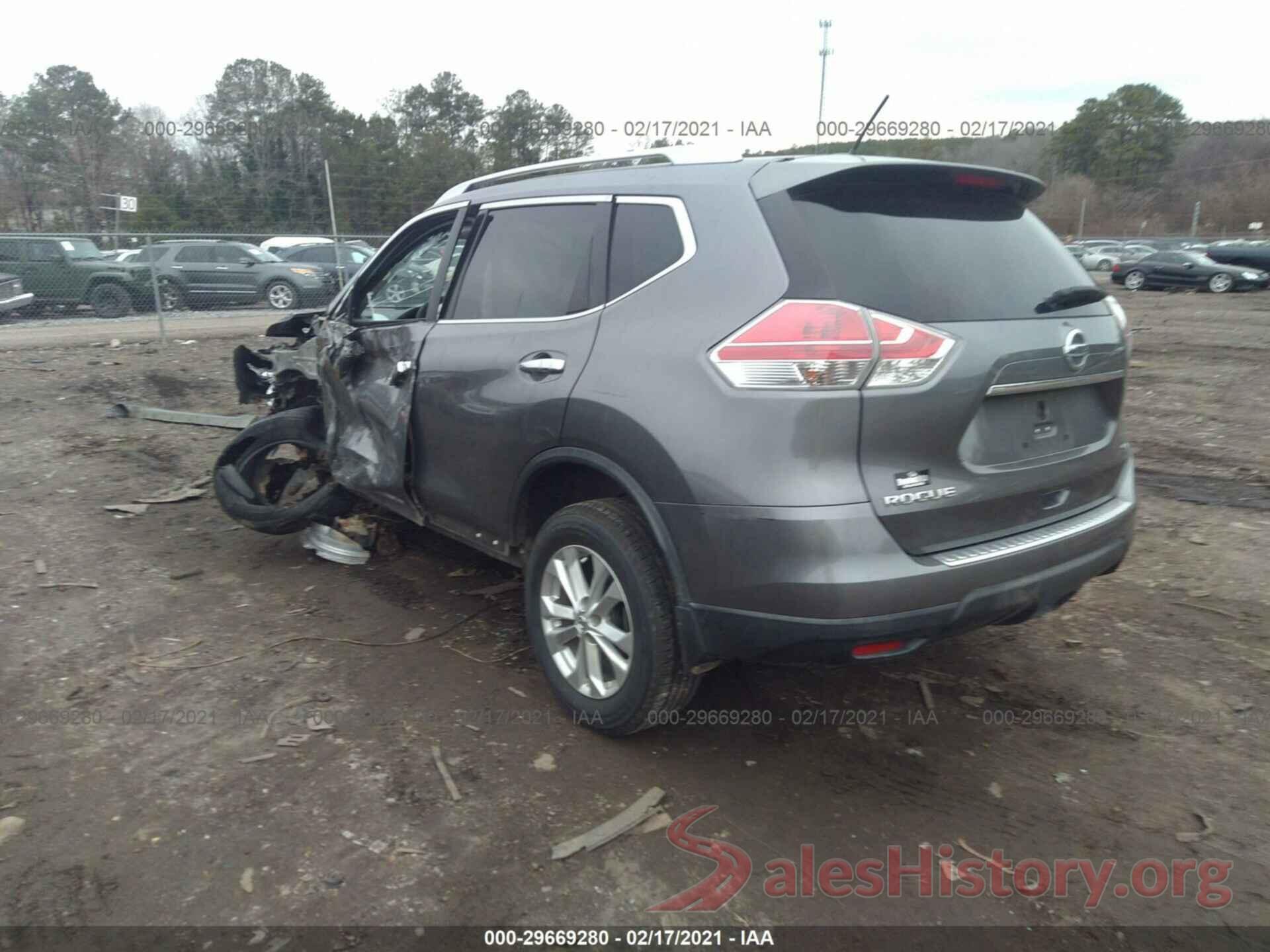 KNMAT2MT3GP677962 2016 NISSAN ROGUE