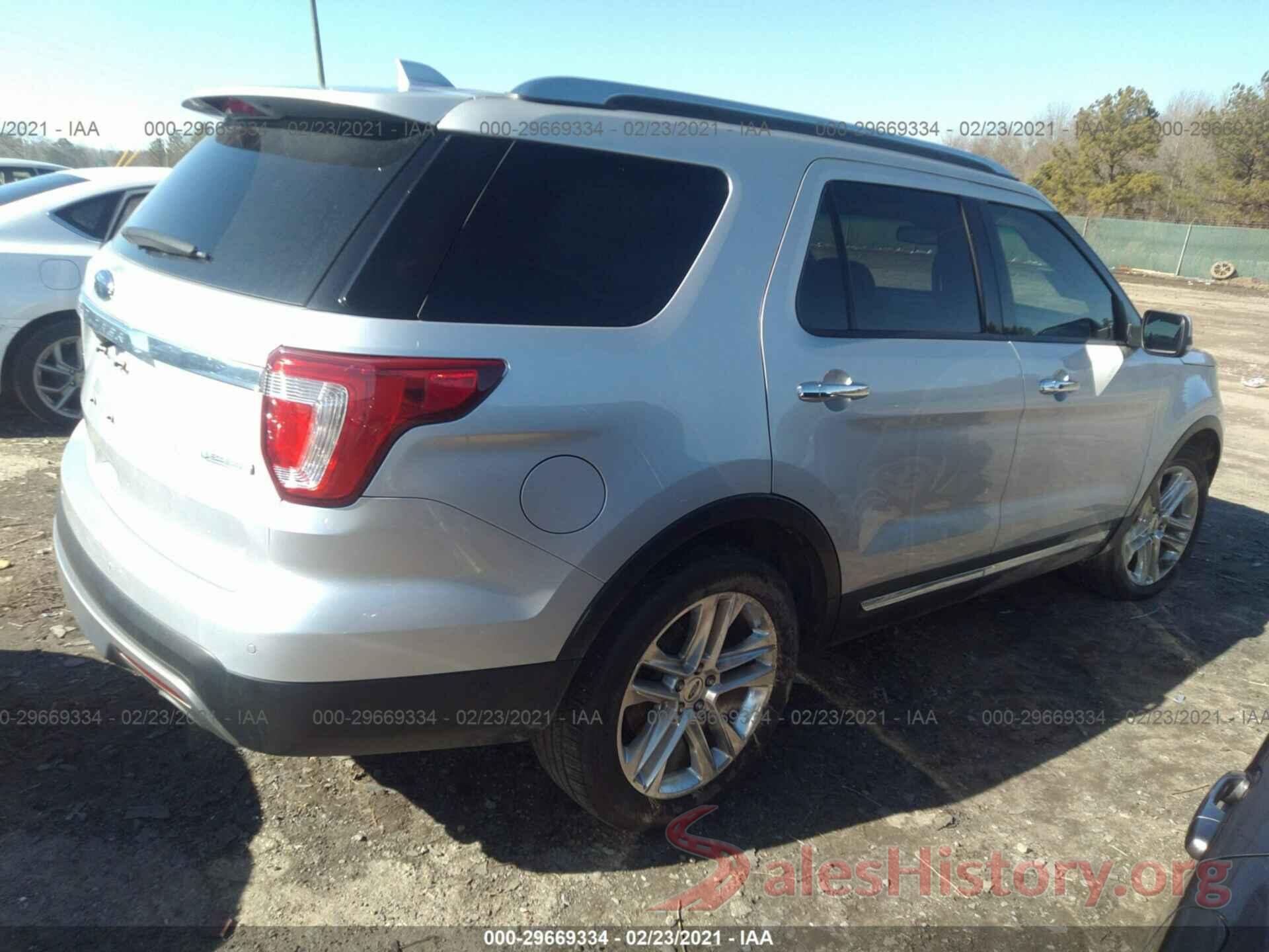 1FM5K7FH0GGD09521 2016 FORD EXPLORER