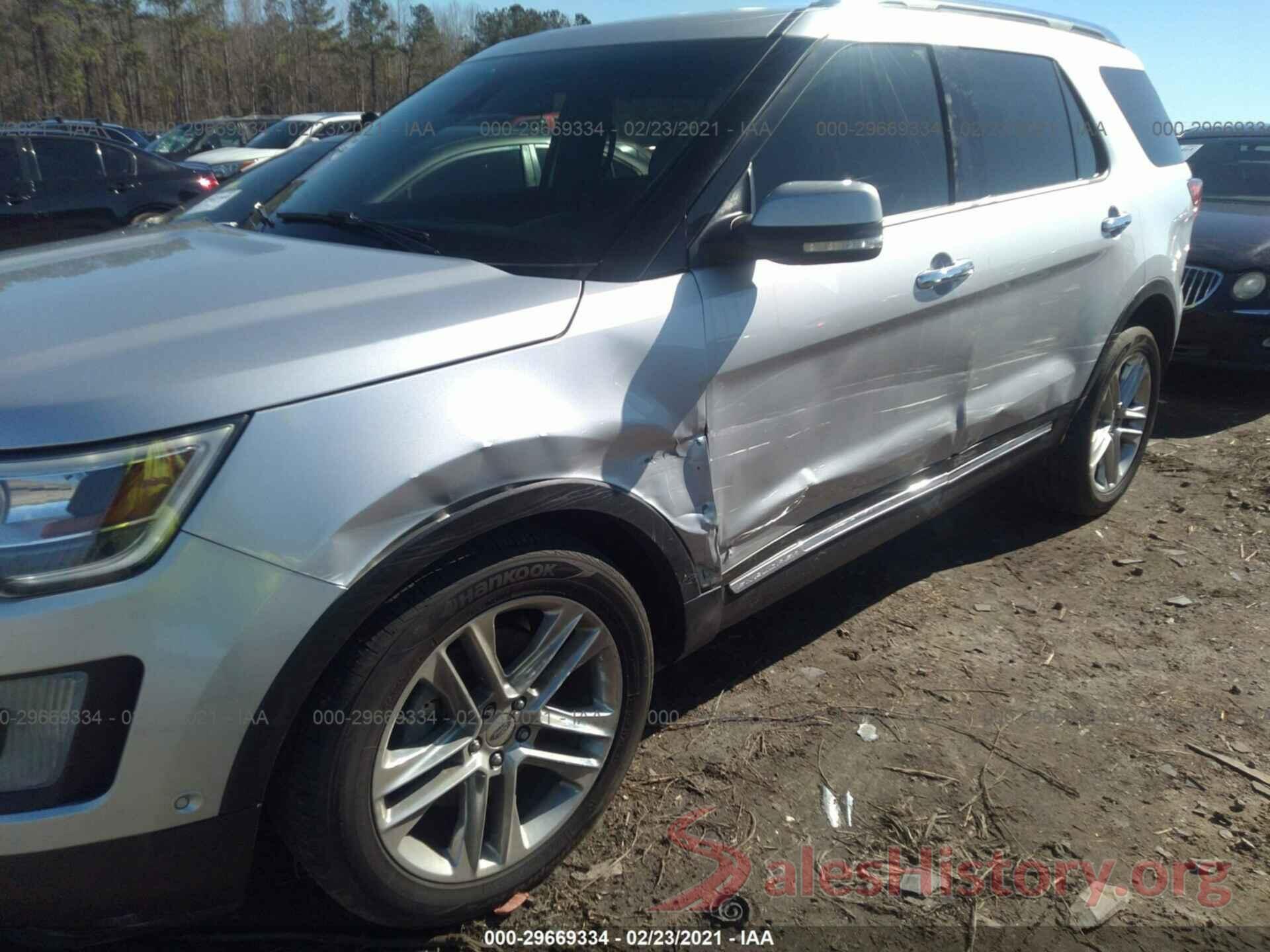 1FM5K7FH0GGD09521 2016 FORD EXPLORER