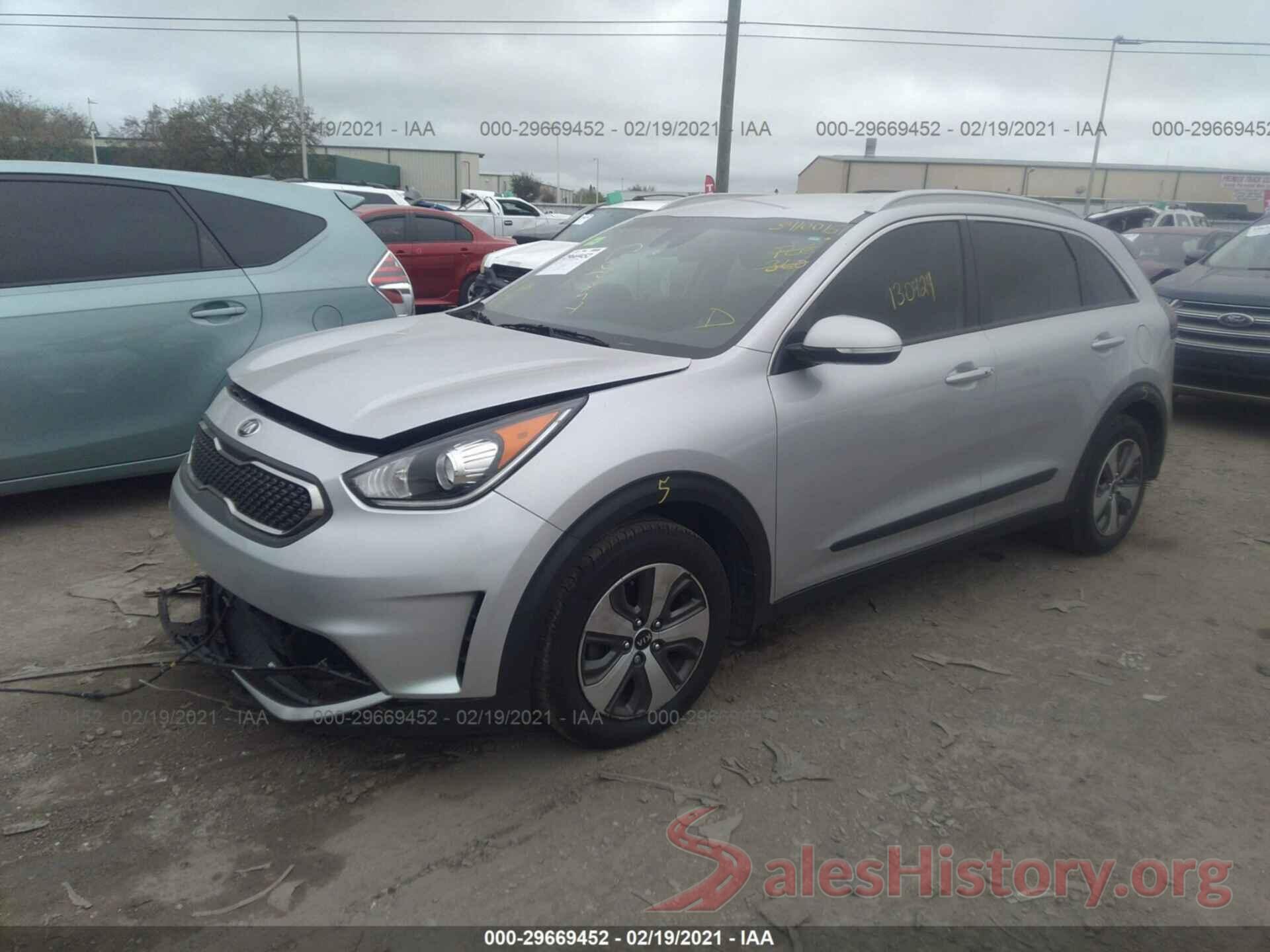 KNDCC3LC1J5107994 2018 KIA NIRO