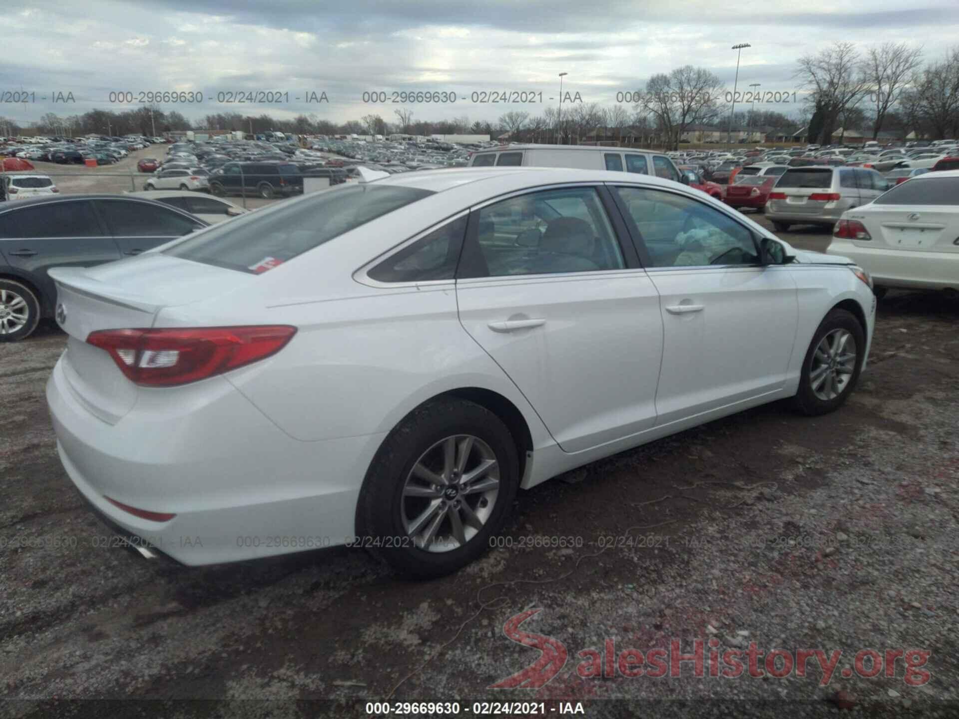 5NPE24AF4HH449092 2017 HYUNDAI SONATA