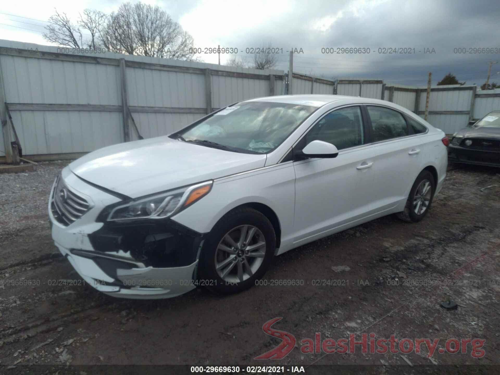 5NPE24AF4HH449092 2017 HYUNDAI SONATA