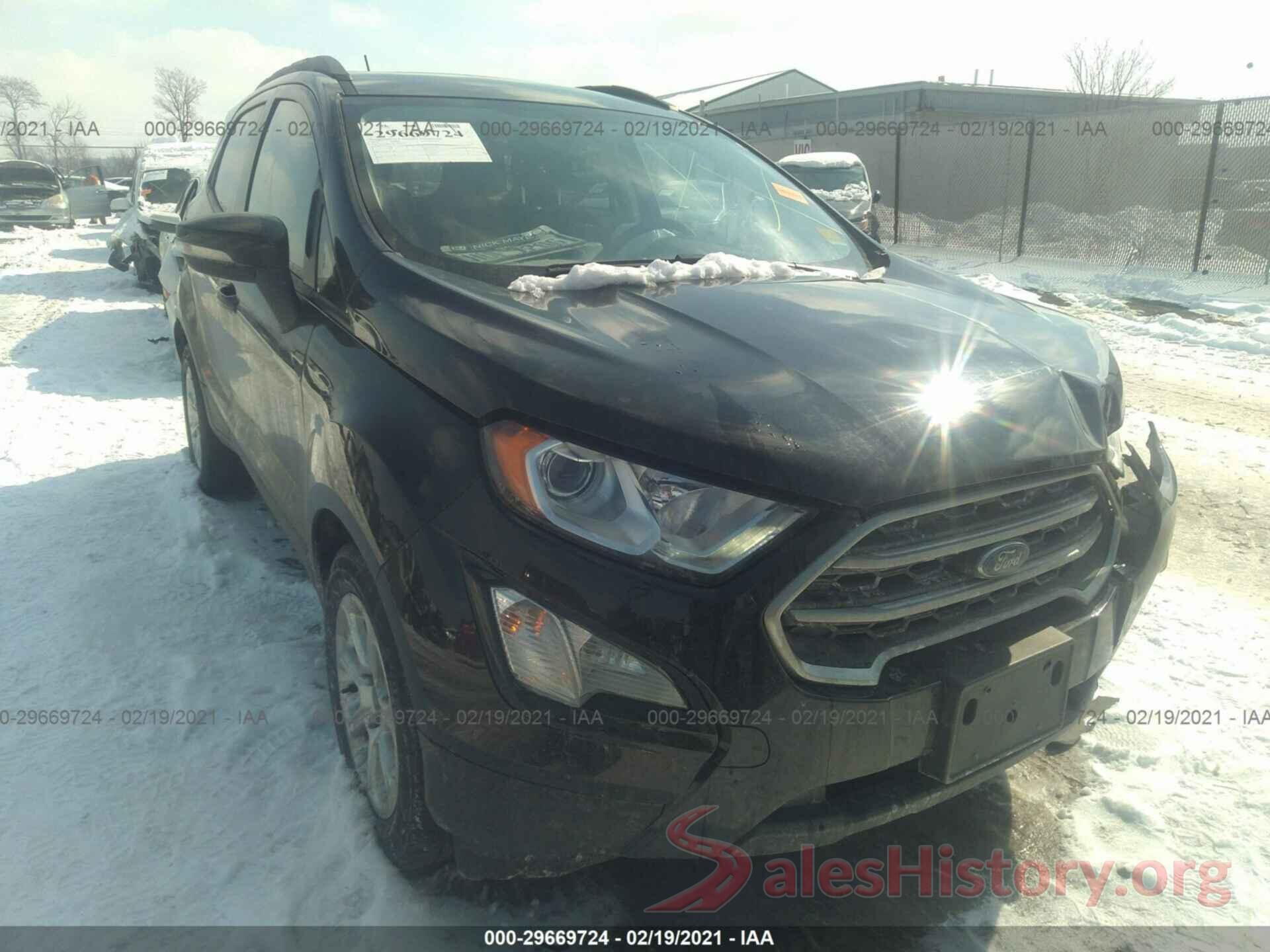 MAJ3S2GE9KC285731 2019 FORD ECOSPORT