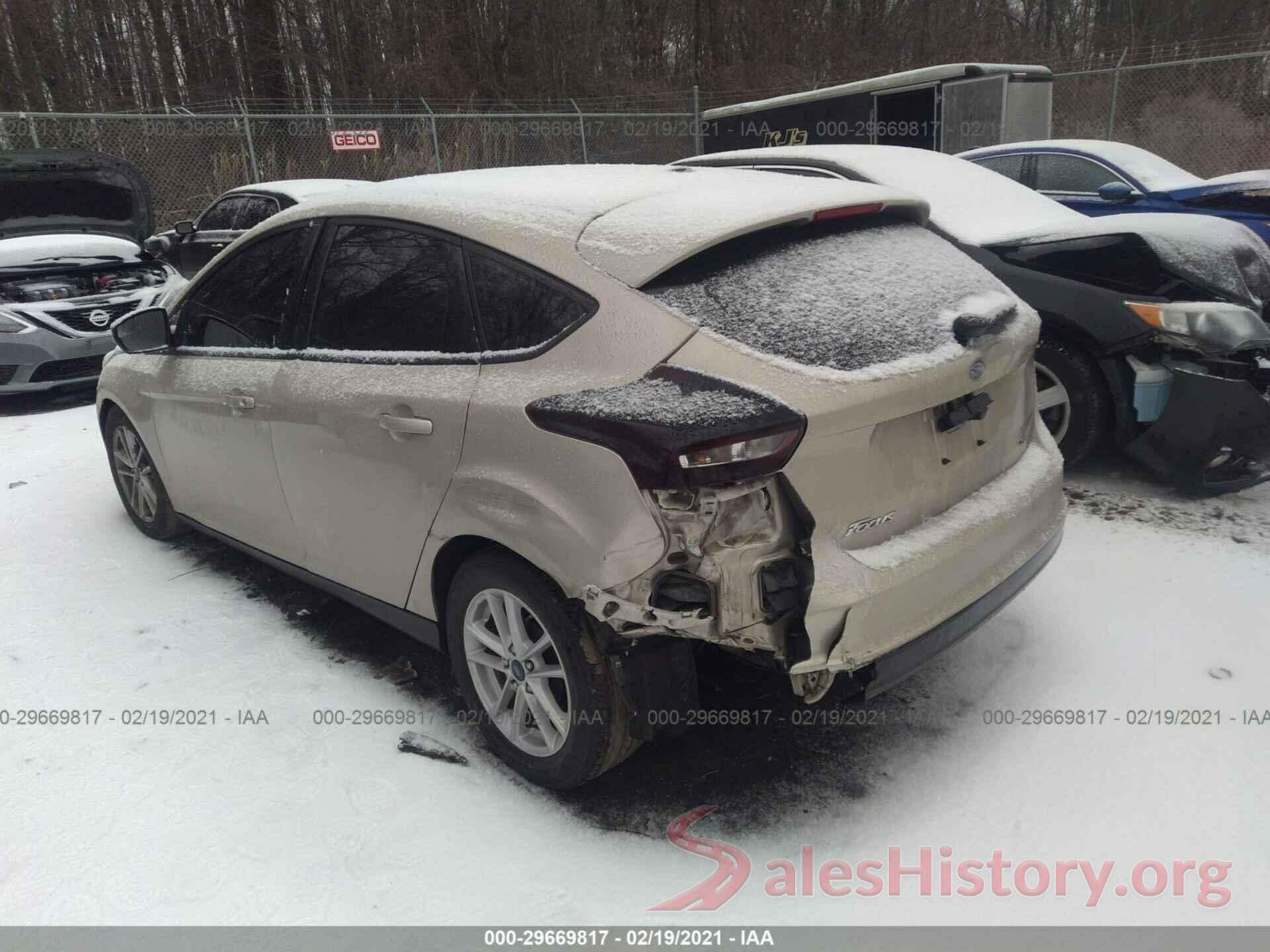 1FADP3K29HL231265 2017 FORD FOCUS