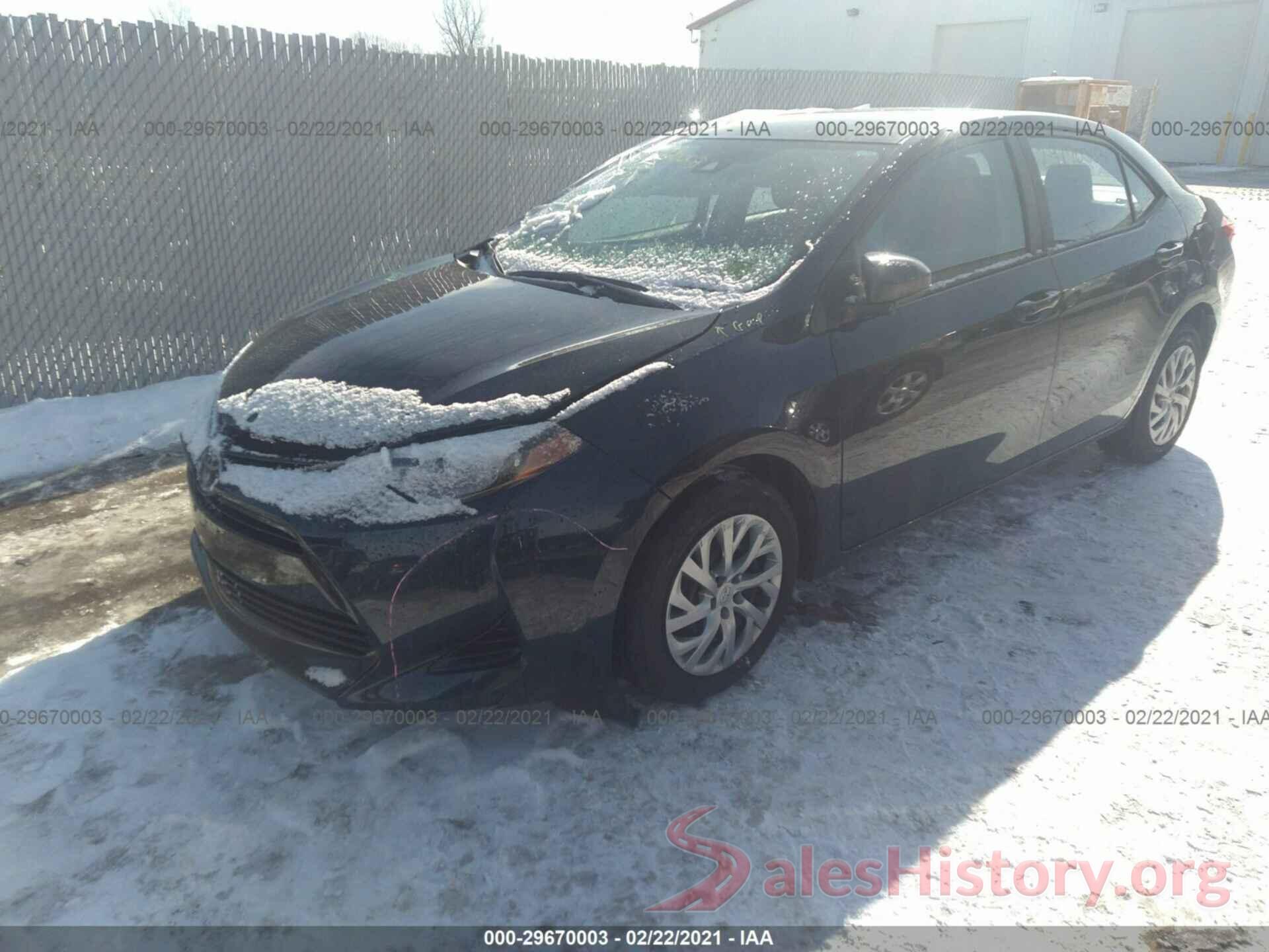 2T1BURHE1KC126541 2019 TOYOTA COROLLA