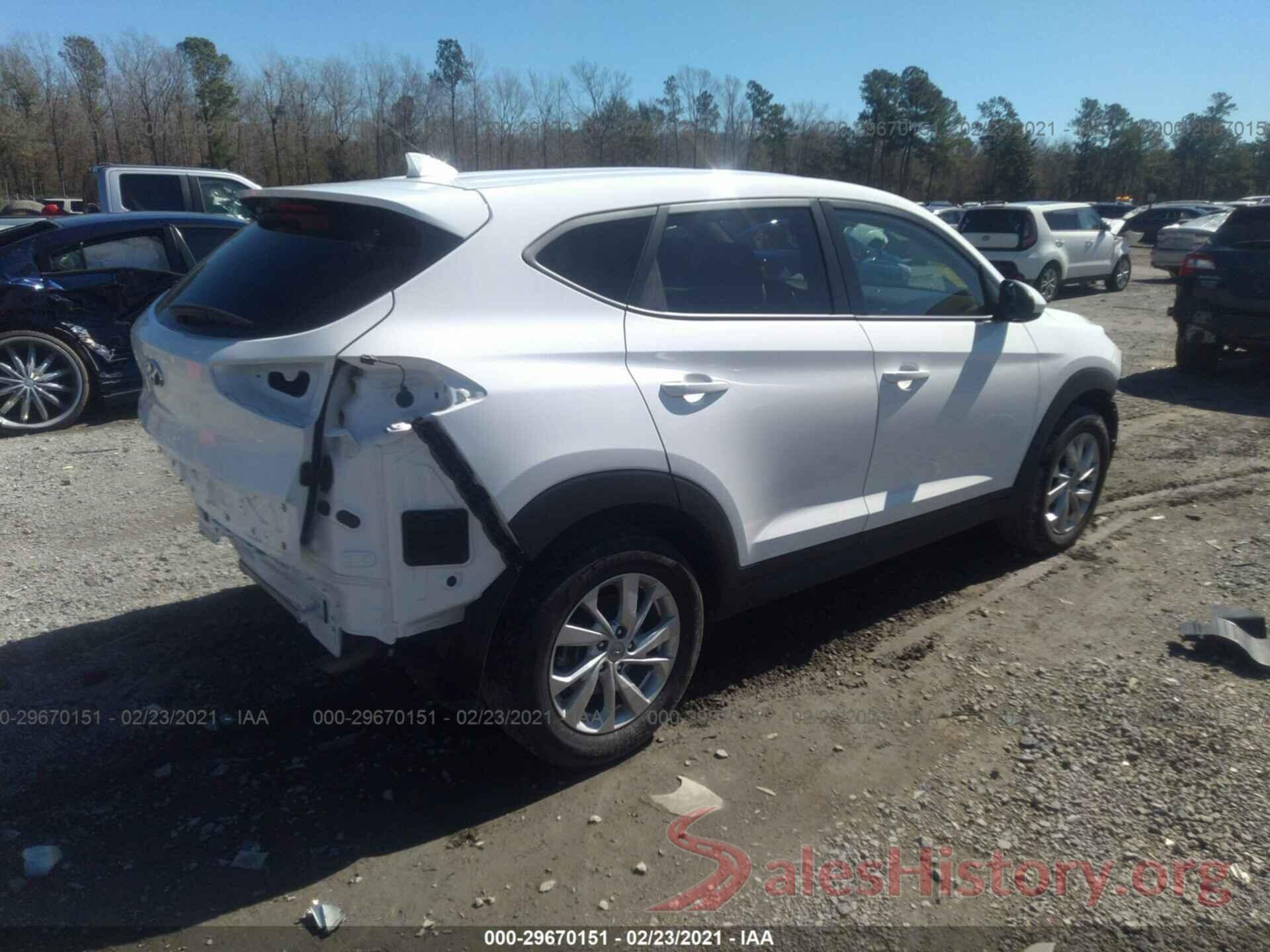 KM8J23A43KU021420 2019 HYUNDAI TUCSON