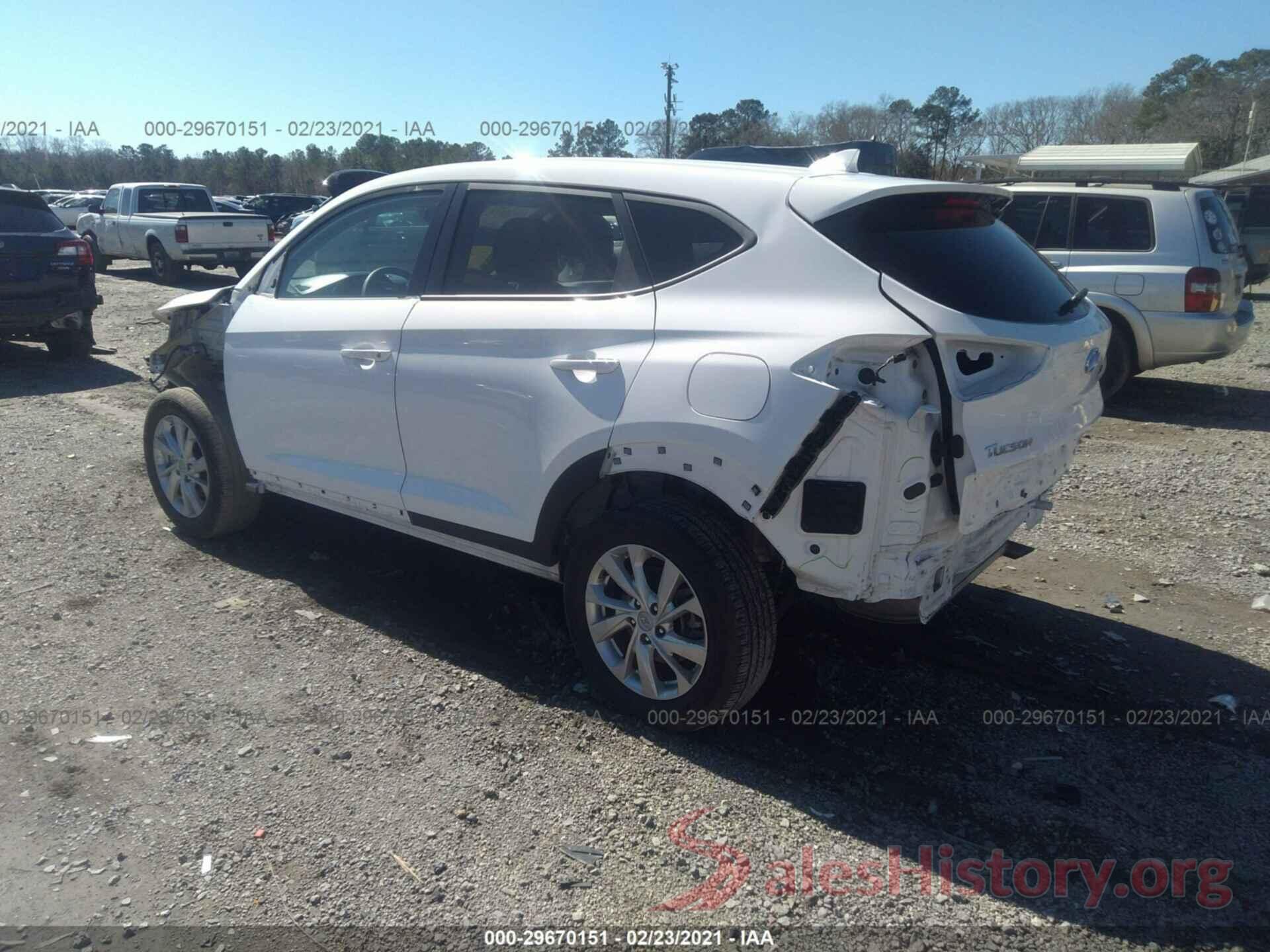 KM8J23A43KU021420 2019 HYUNDAI TUCSON