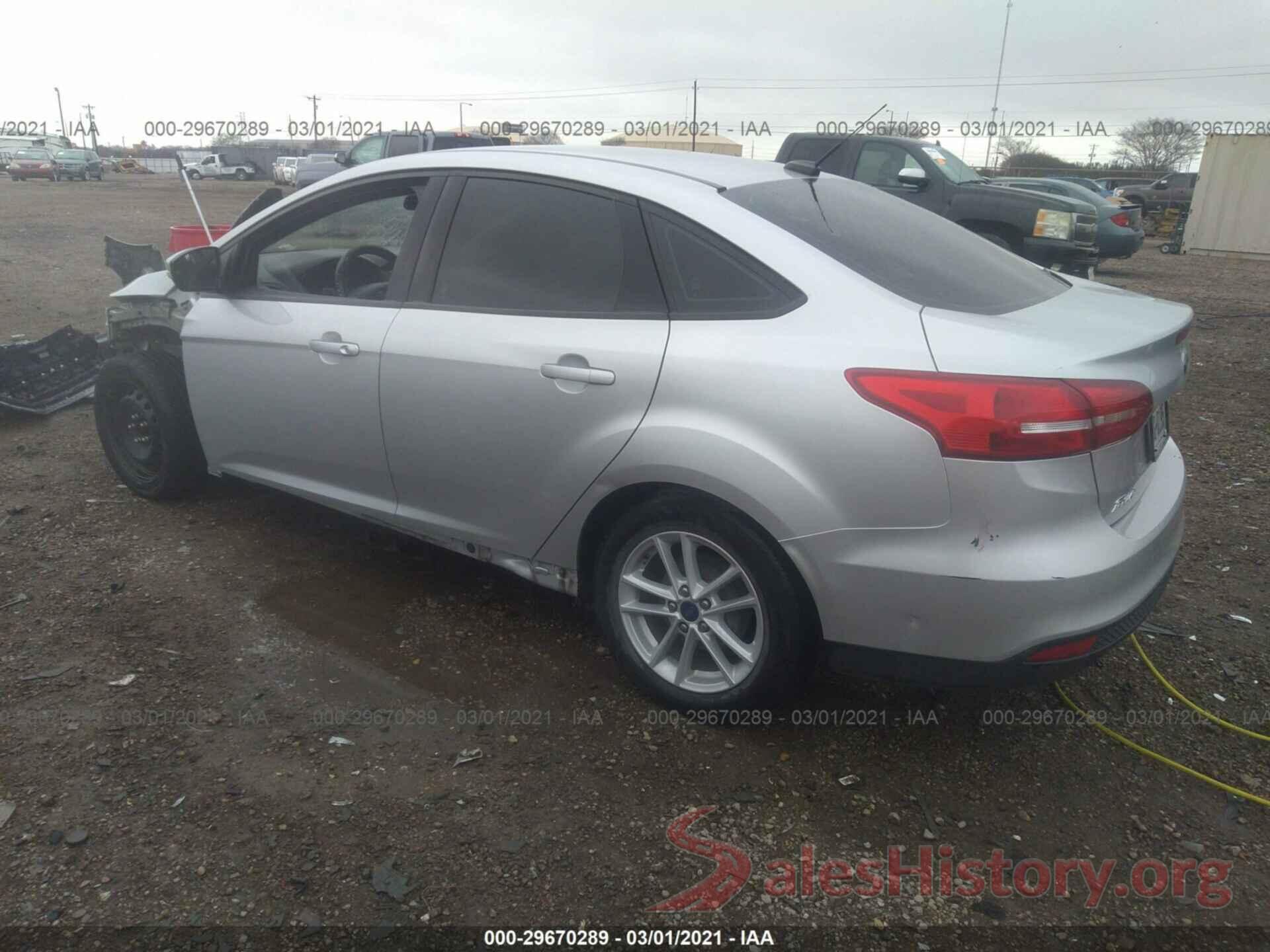 1FADP3F21HL313677 2017 FORD FOCUS