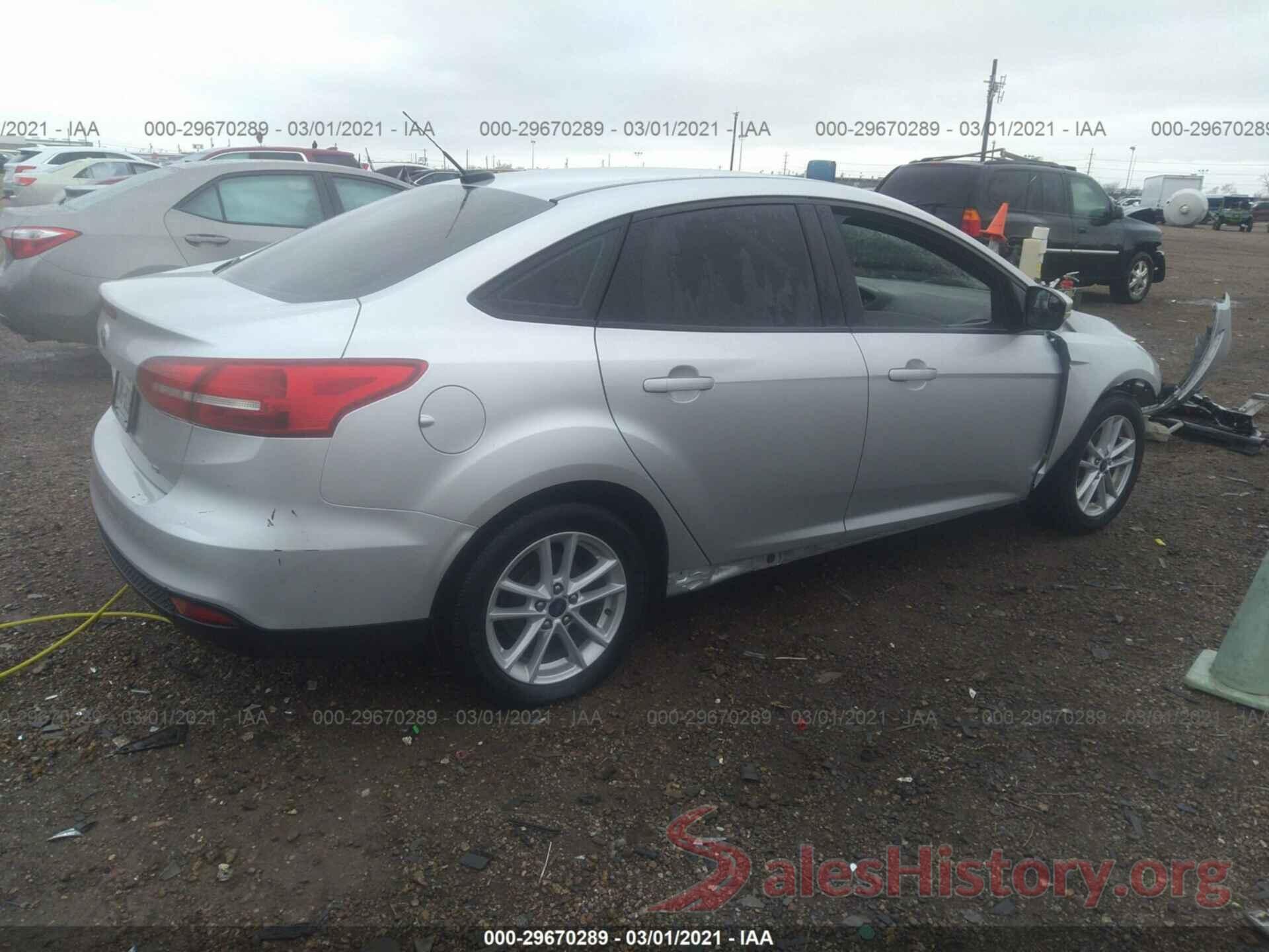 1FADP3F21HL313677 2017 FORD FOCUS