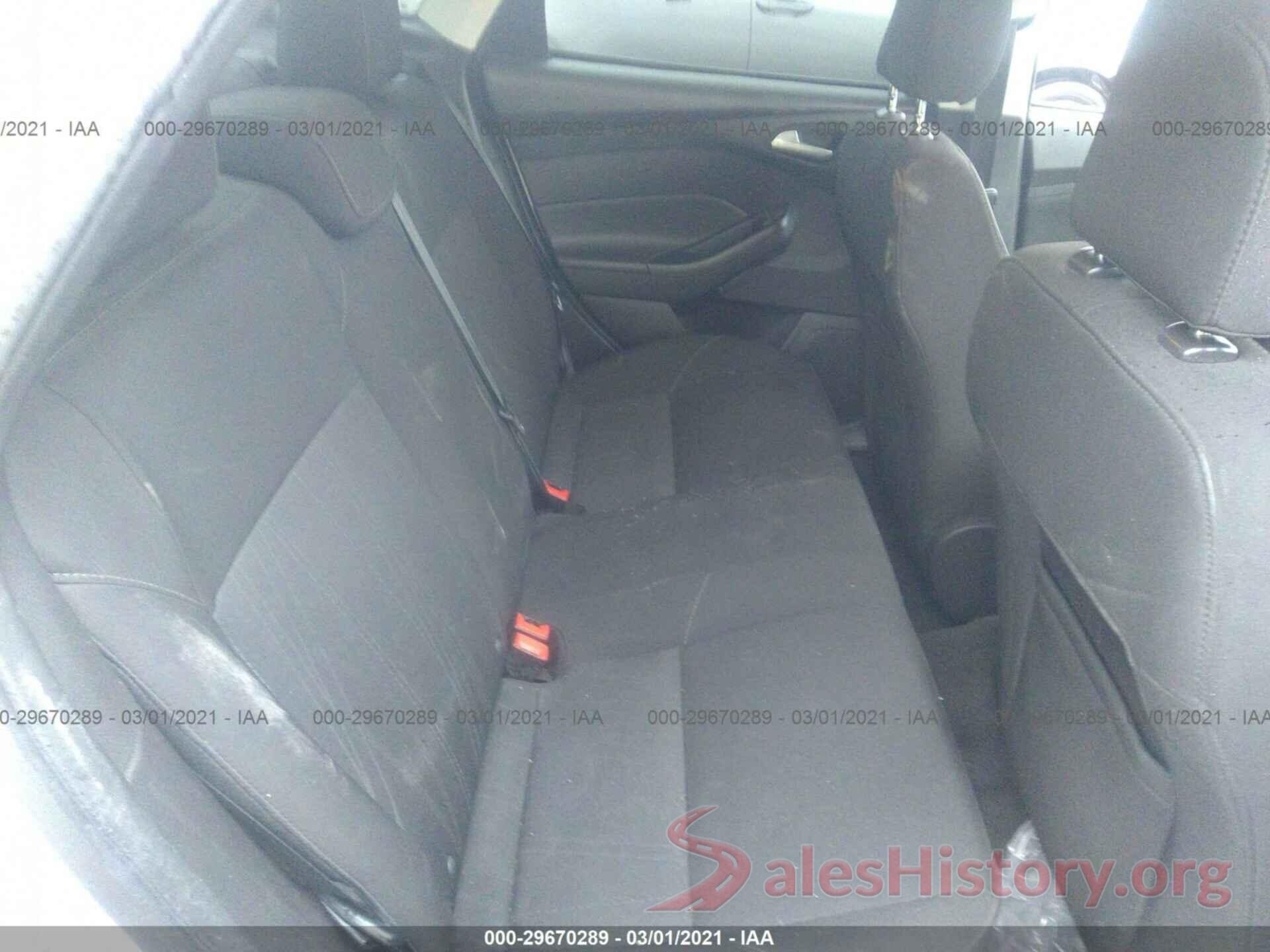 1FADP3F21HL313677 2017 FORD FOCUS