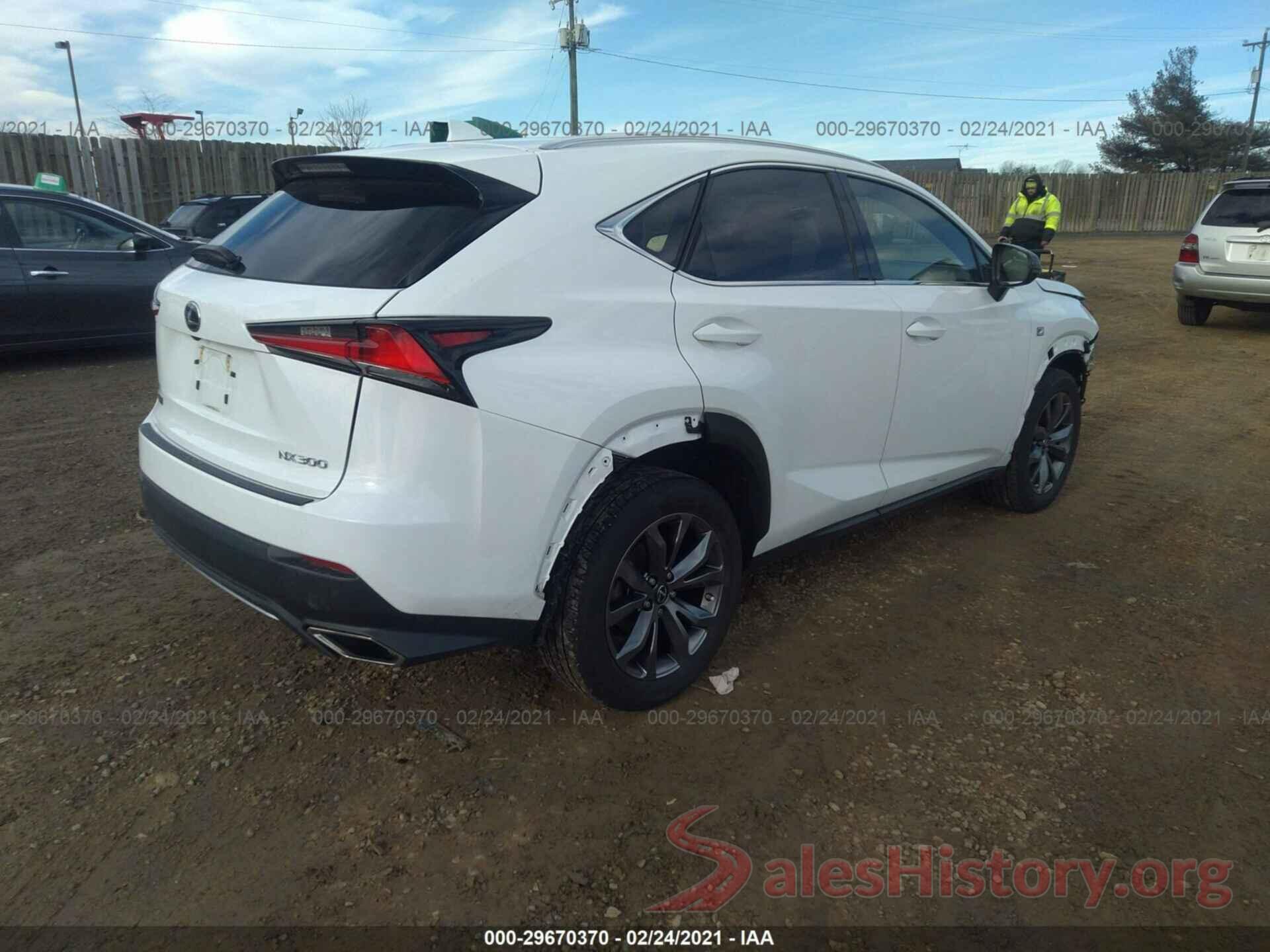 JTJYARBZ3K2126292 2019 LEXUS NX