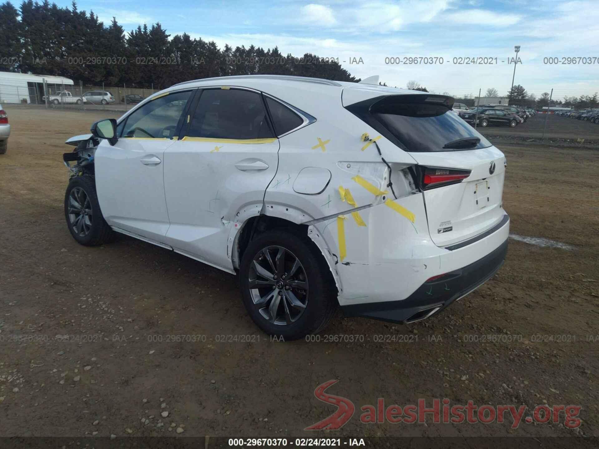 JTJYARBZ3K2126292 2019 LEXUS NX