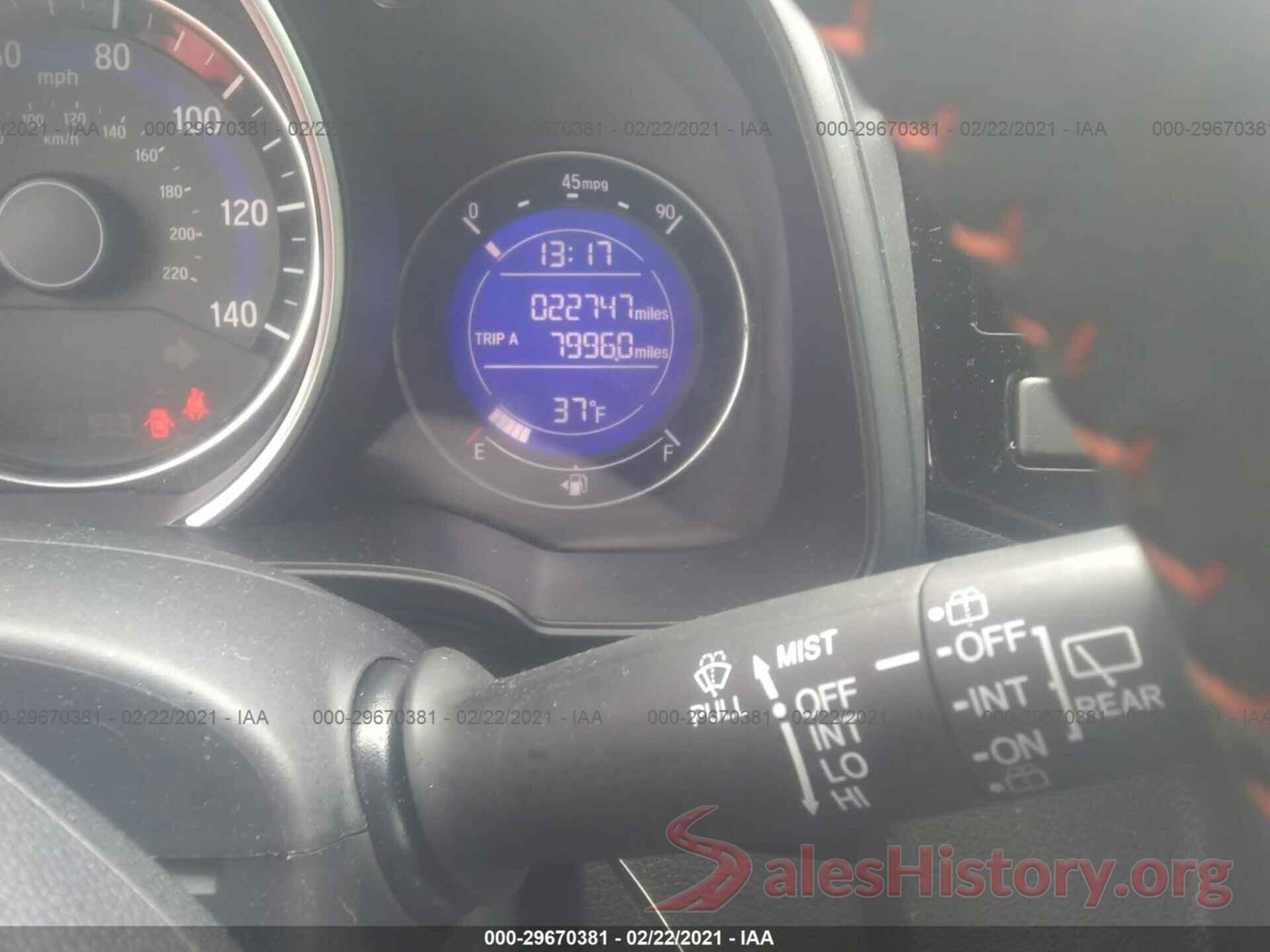 3HGGK5H65KM725545 2019 HONDA FIT