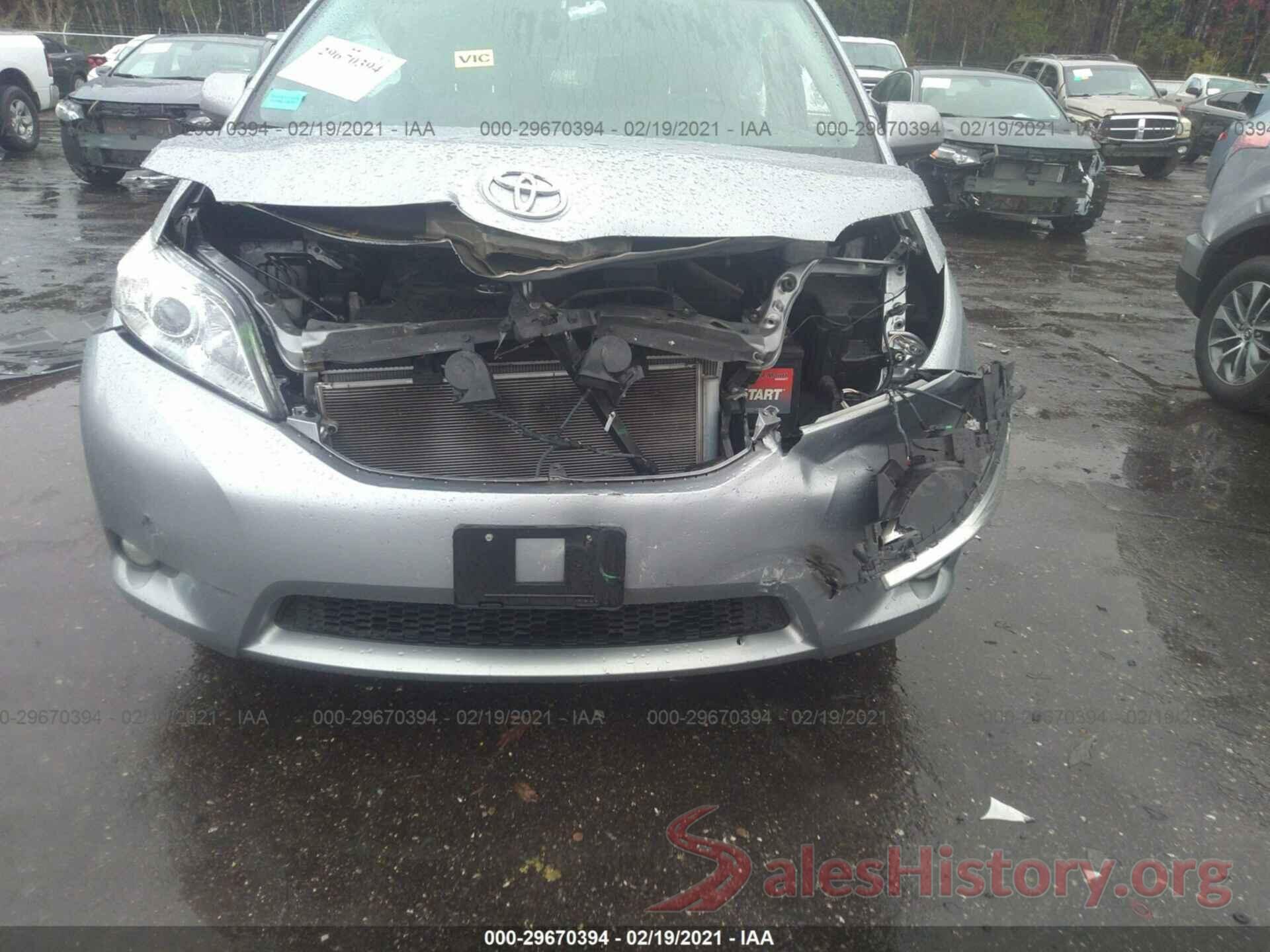 5TDDK3DC1GS136081 2016 TOYOTA SIENNA