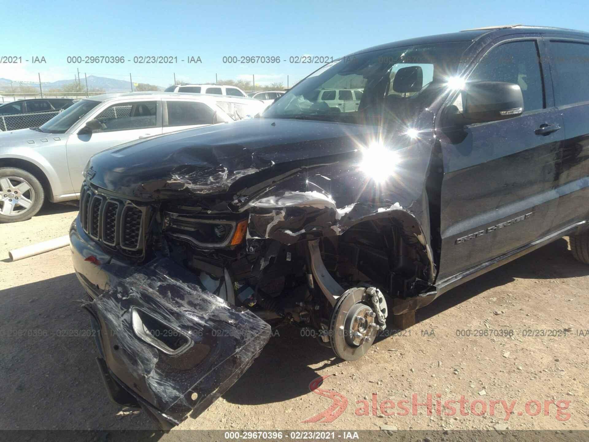 1C4RJEBG6MC538993 2021 JEEP GRAND CHEROKEE