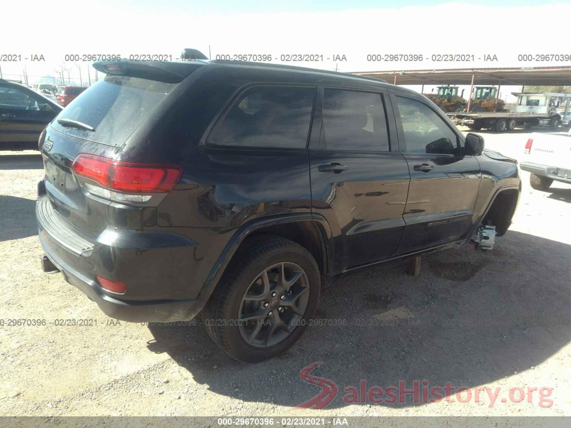 1C4RJEBG6MC538993 2021 JEEP GRAND CHEROKEE