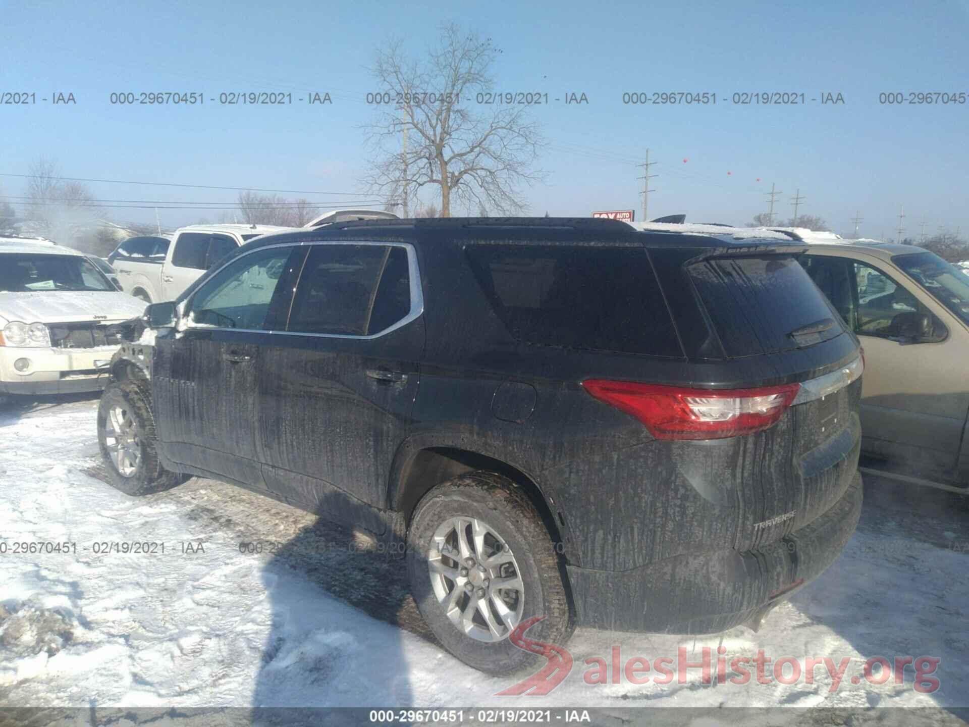 1GNERGKW3LJ295168 2020 CHEVROLET TRAVERSE