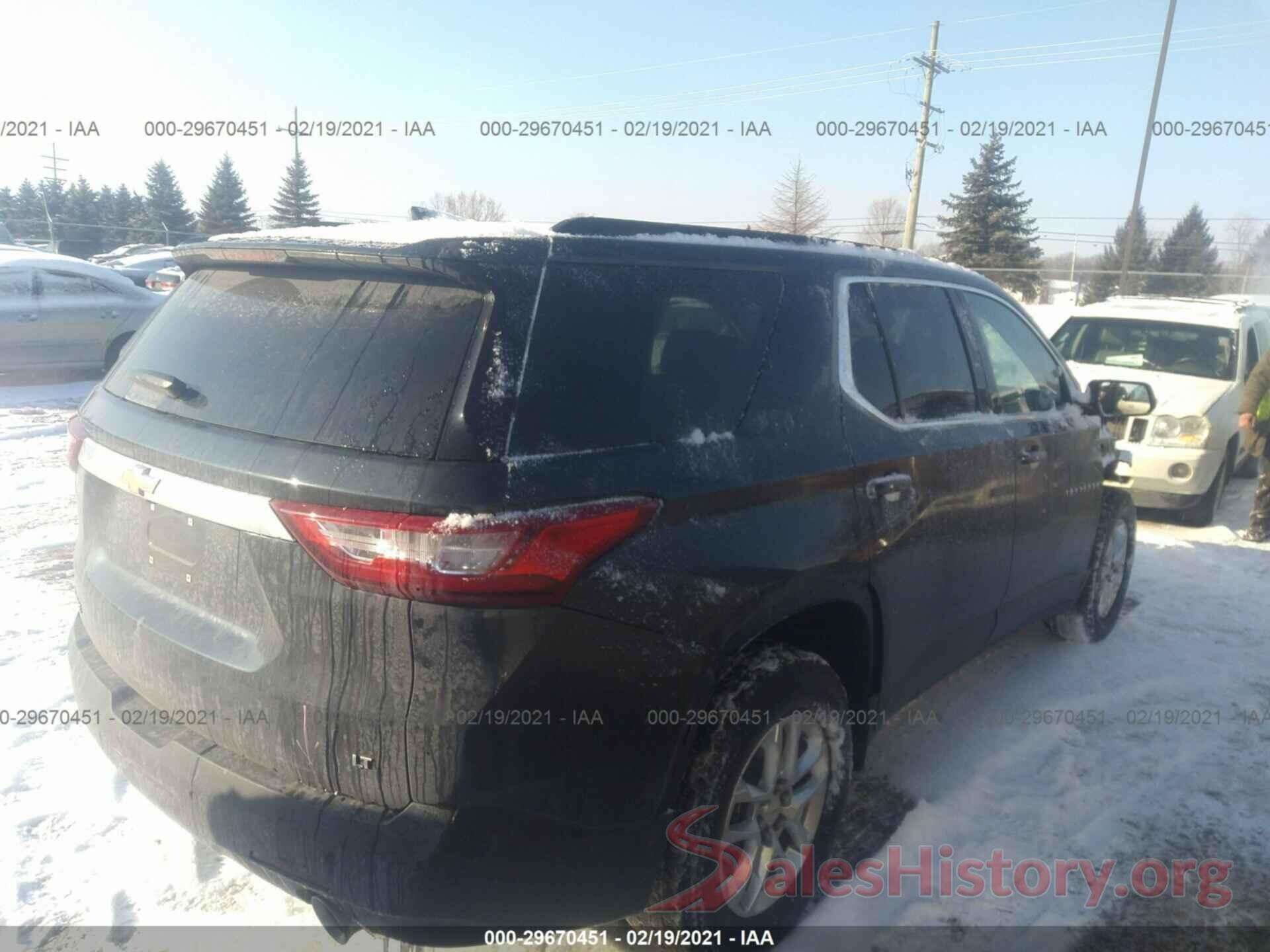 1GNERGKW3LJ295168 2020 CHEVROLET TRAVERSE