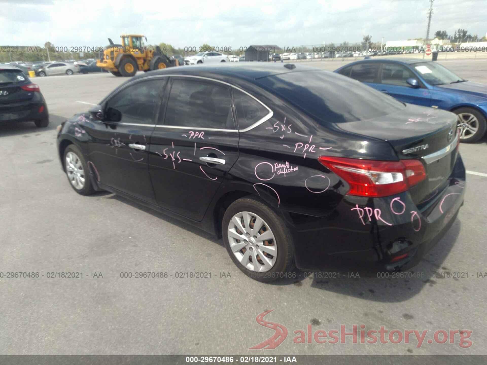 3N1AB7AP2GL679157 2016 NISSAN SENTRA