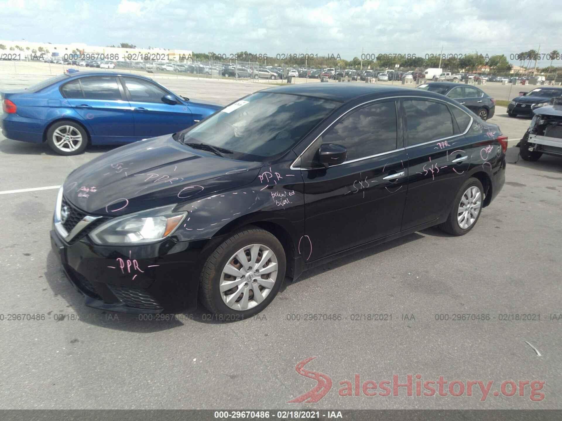 3N1AB7AP2GL679157 2016 NISSAN SENTRA