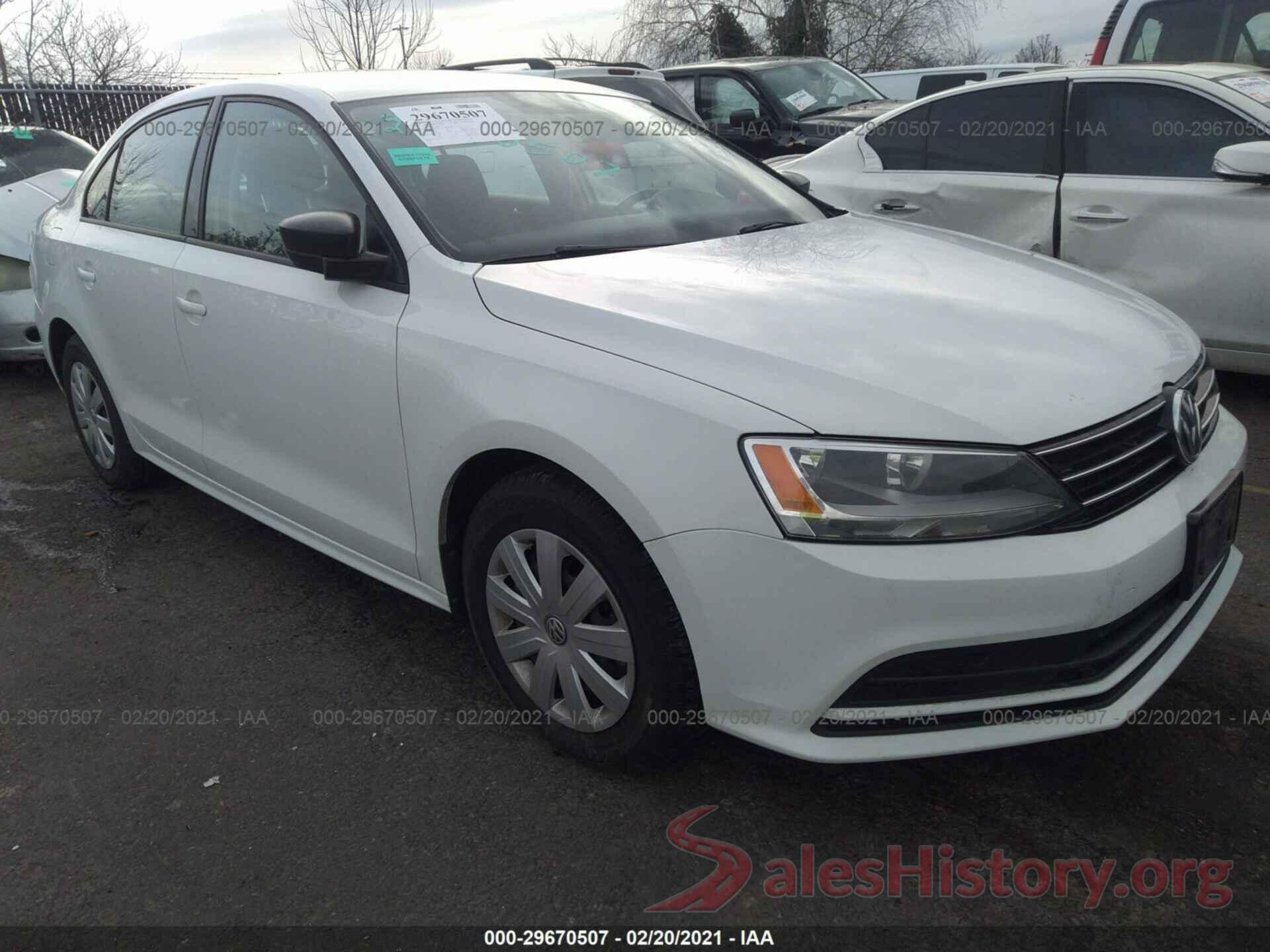 3VW267AJ1GM314459 2016 VOLKSWAGEN JETTA SEDAN