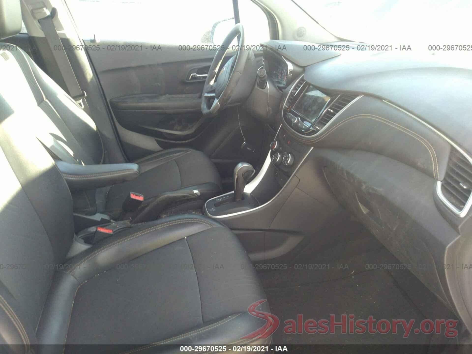 KL7CJPSBXKB841653 2019 CHEVROLET TRAX