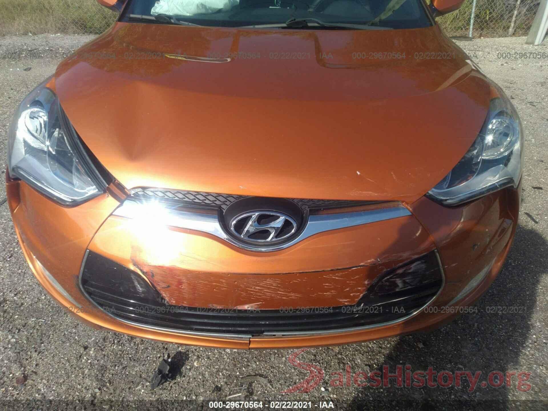 KMHTC6AD9GU289175 2016 HYUNDAI VELOSTER