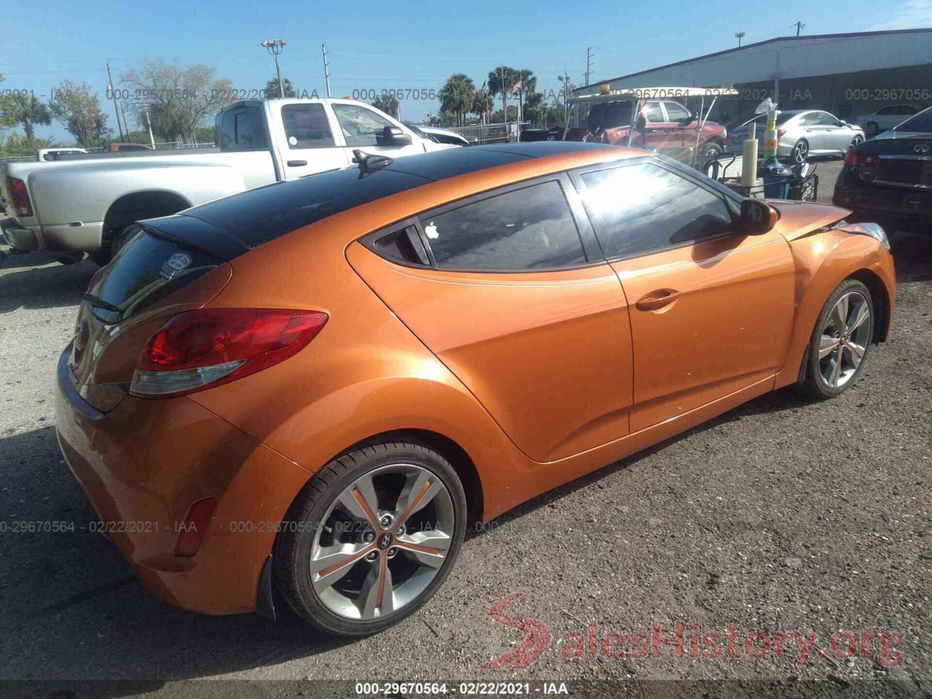 KMHTC6AD9GU289175 2016 HYUNDAI VELOSTER