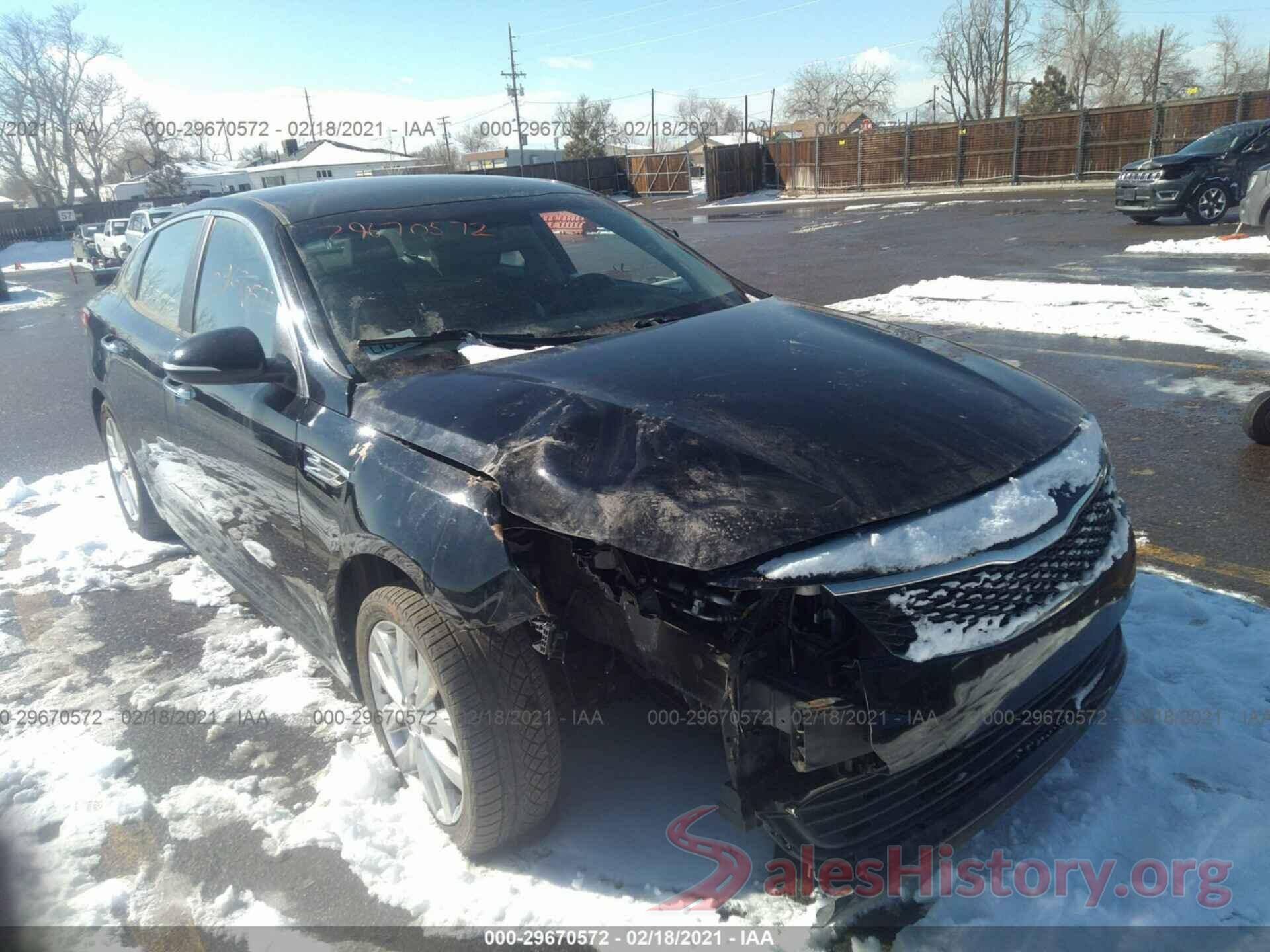 5XXGT4L37GG059381 2016 KIA OPTIMA