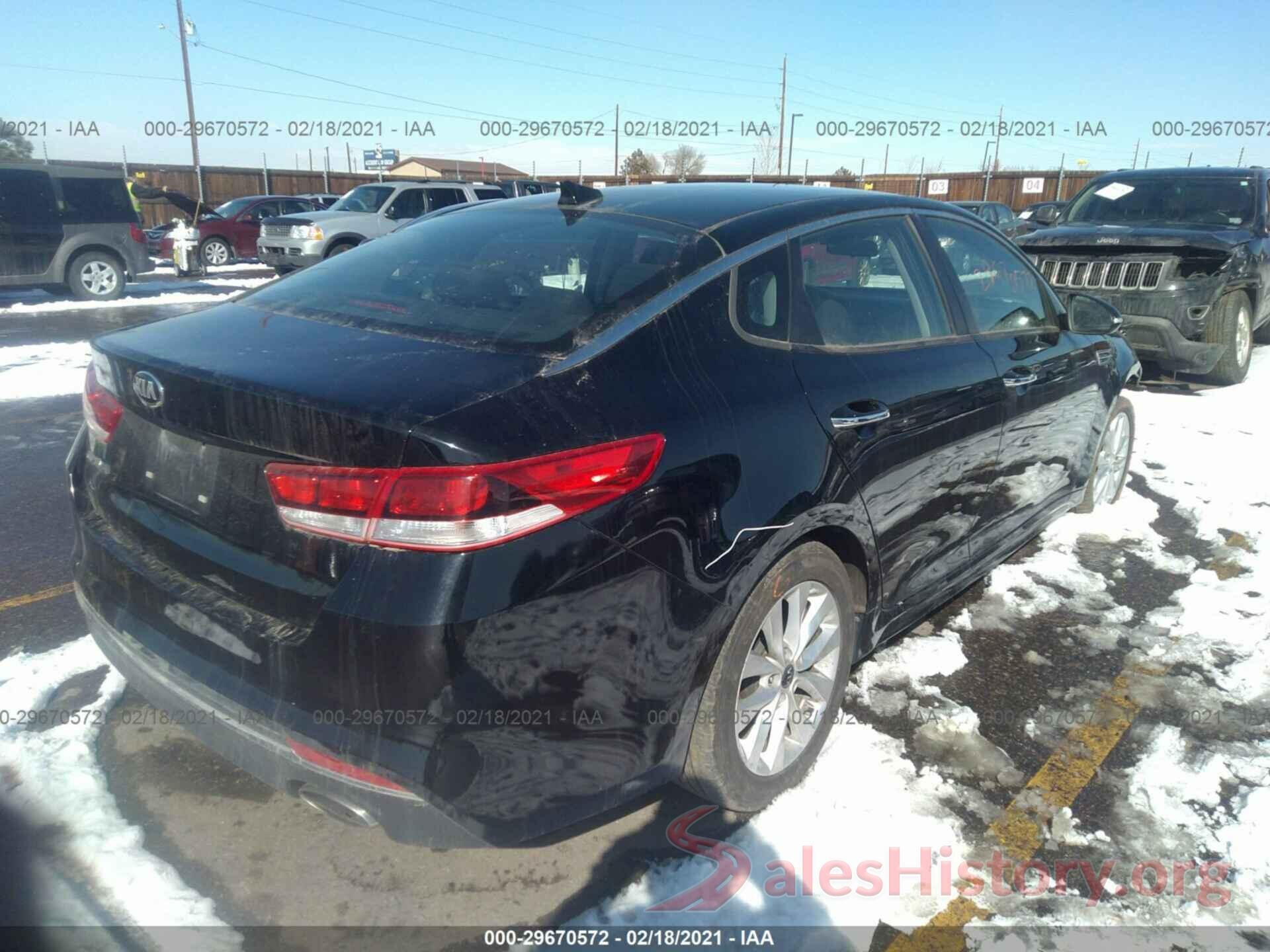 5XXGT4L37GG059381 2016 KIA OPTIMA